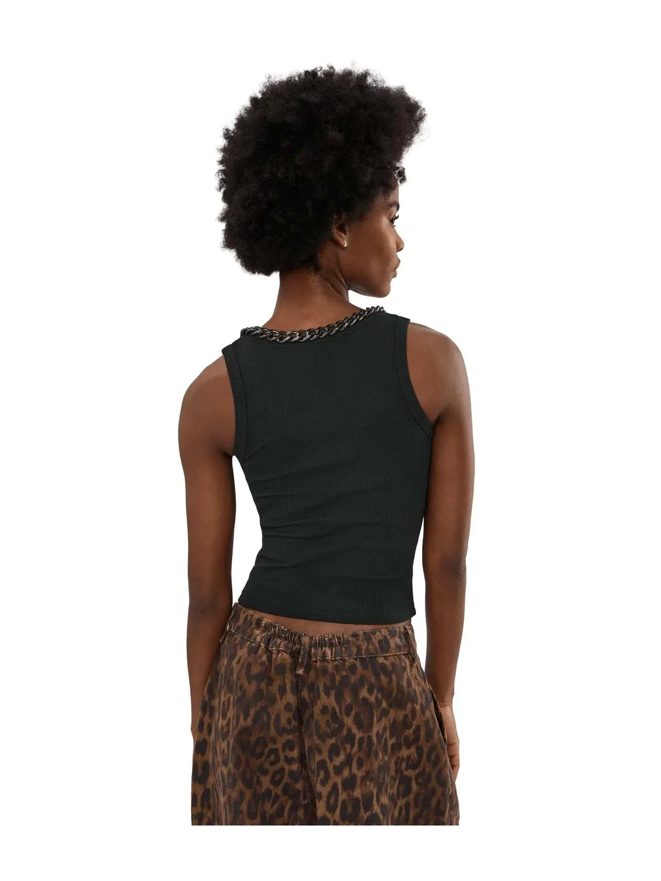 Топ-майка Lucy Tank Allsaints — изображение 4 из 5, черный