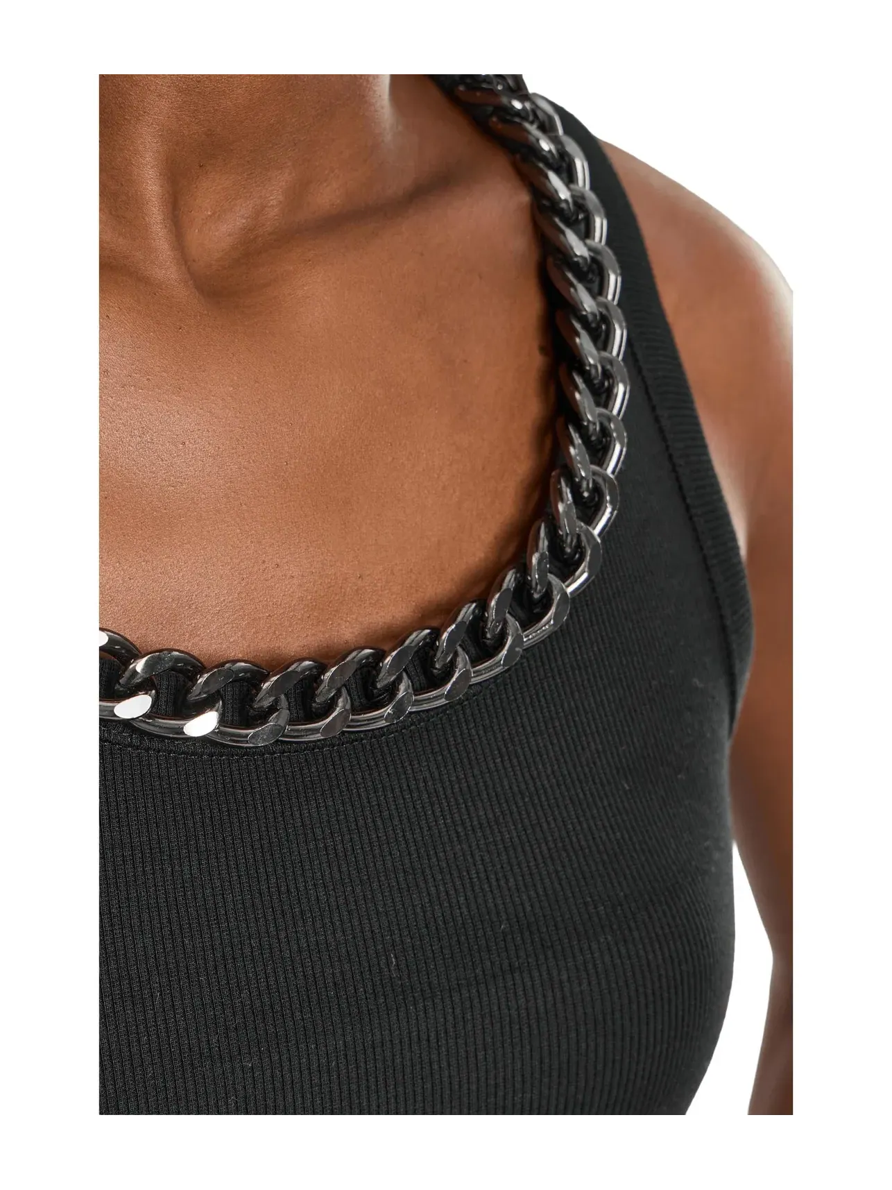 Топ-майка Lucy Tank Allsaints — изображение 5 из 5, черный