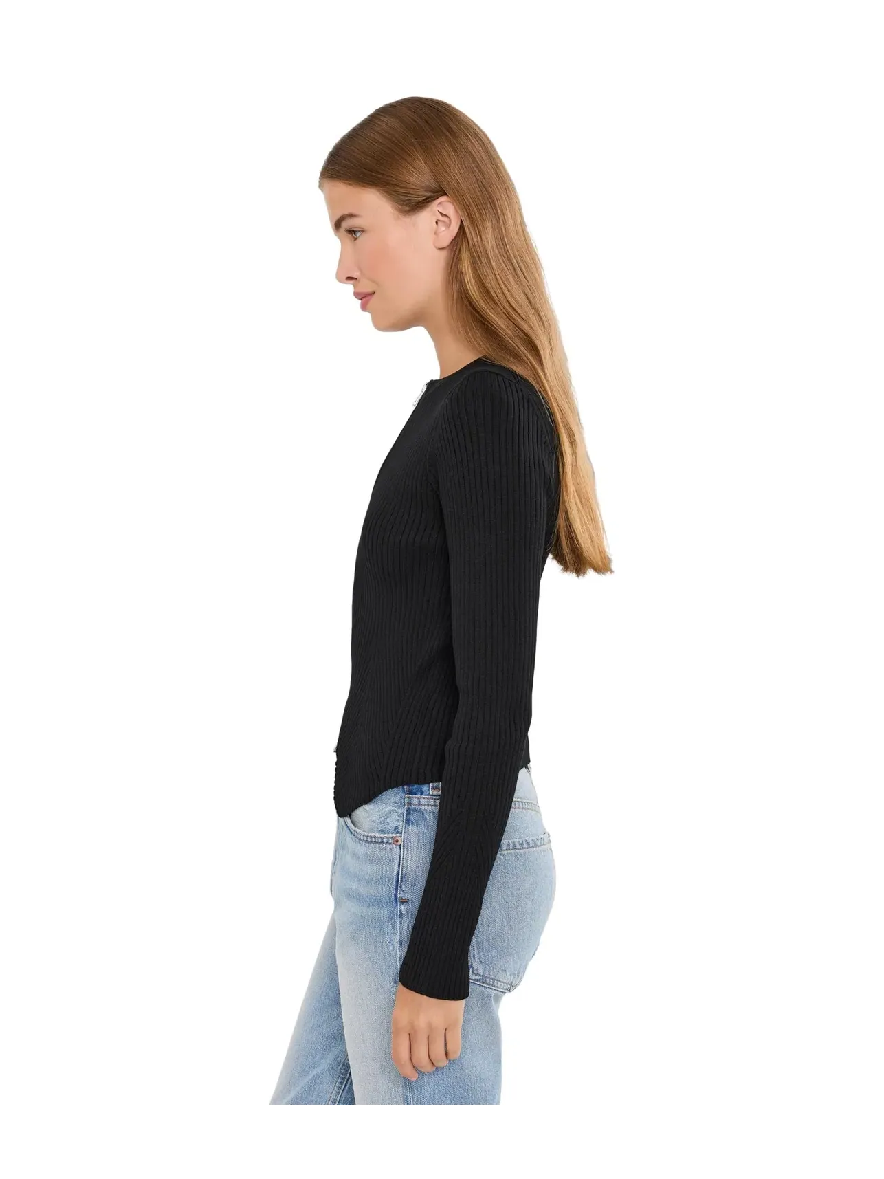 Кардиган Cruz Zip Allsaints — изображение 3 из 5, черный