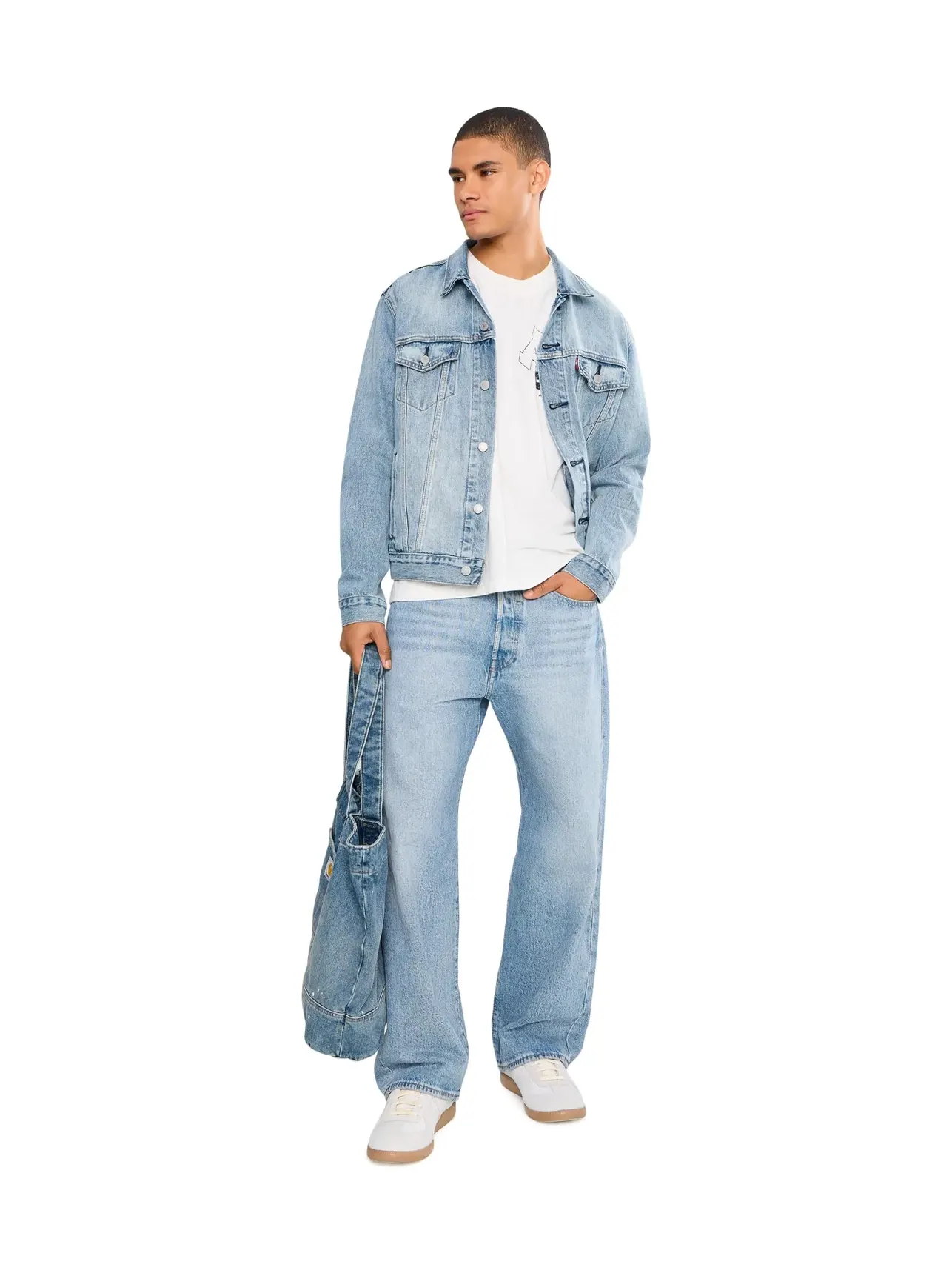 Топ с коротким рукавом и круглым вырезом Upstaged Short Sleeve Crew Allsaints — изображение 2 из 5, белый
