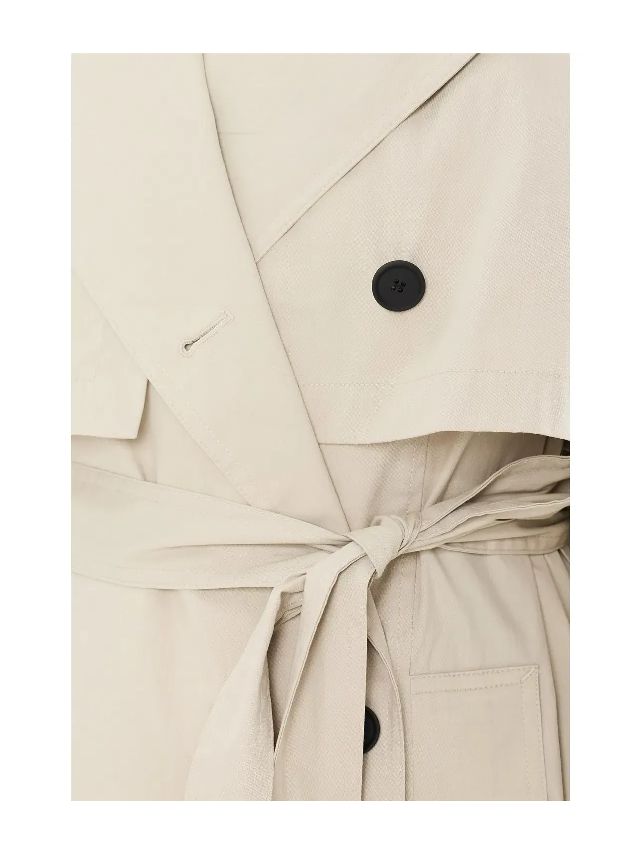 Тренч Linnie Lib Trench Allsaints — изображение 5 из 5, серый