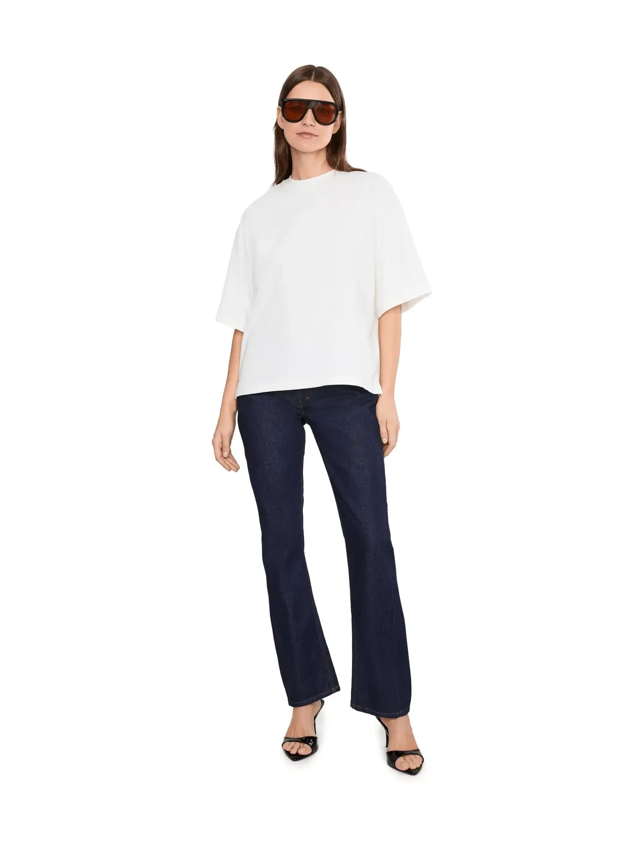 Футболка Esme Amelie Tee Allsaints — изображение 2 из 5, белый