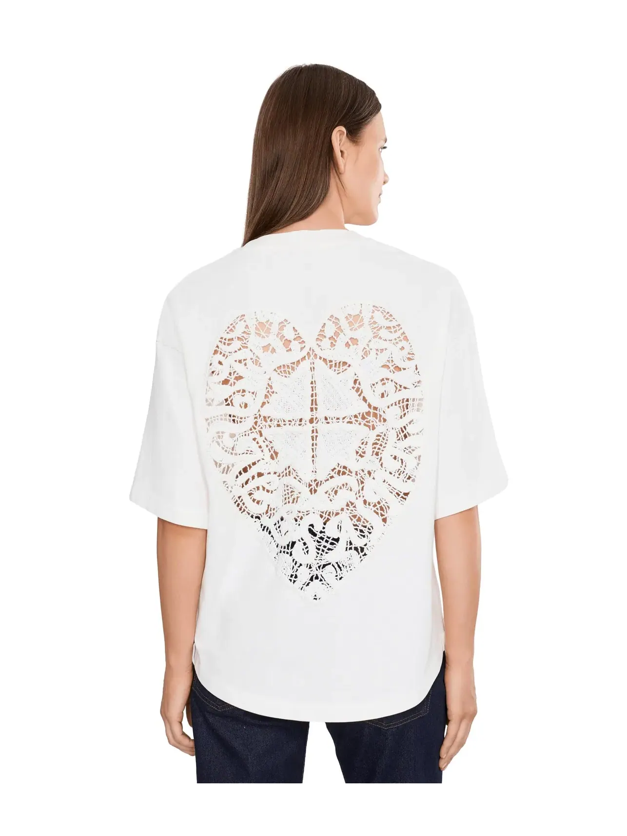 Футболка Esme Amelie Tee Allsaints — изображение 4 из 5, белый