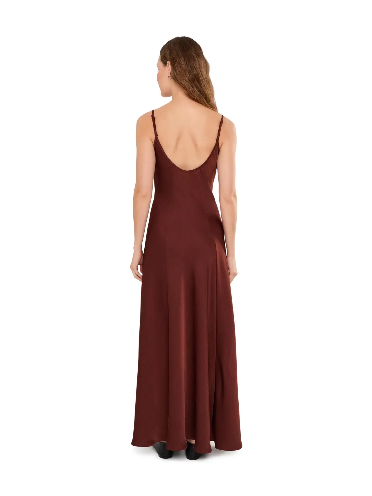 Платье Ирина Allsaints — изображение 4 из 5, коричневый