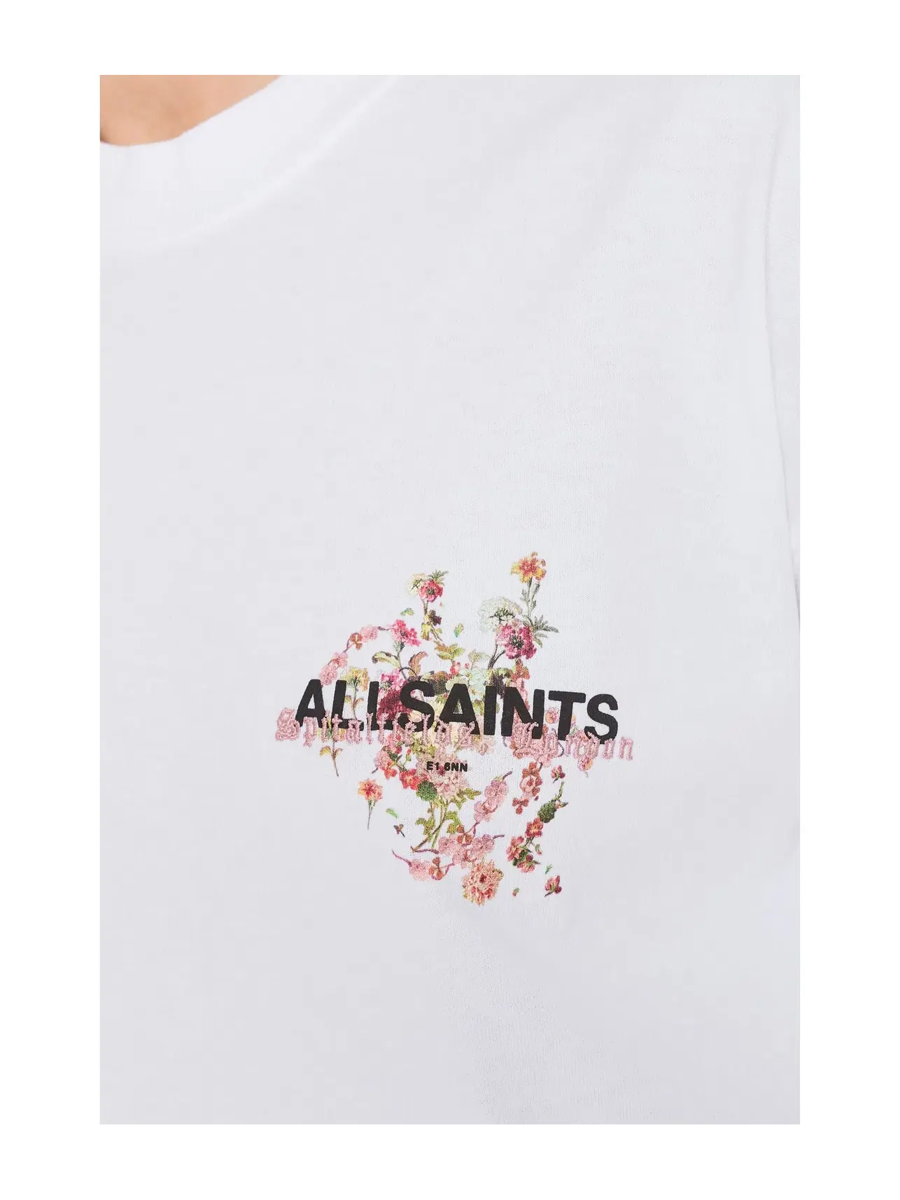 Футболка Valen Etta Tee Allsaints — изображение 5 из 5, белый