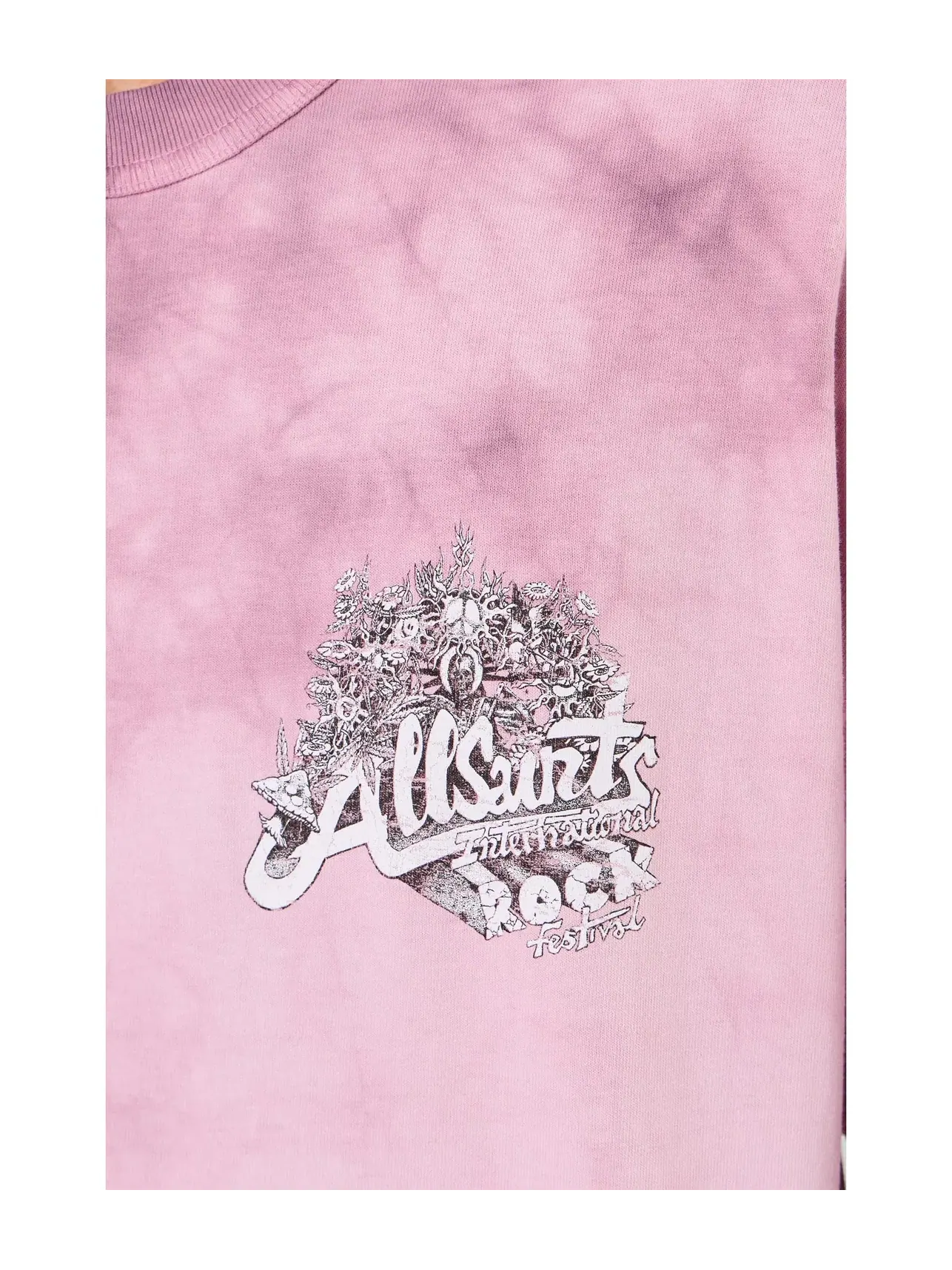 Футболка с коротким рукавом Avalon Allsaints — изображение 5 из 5, розовый