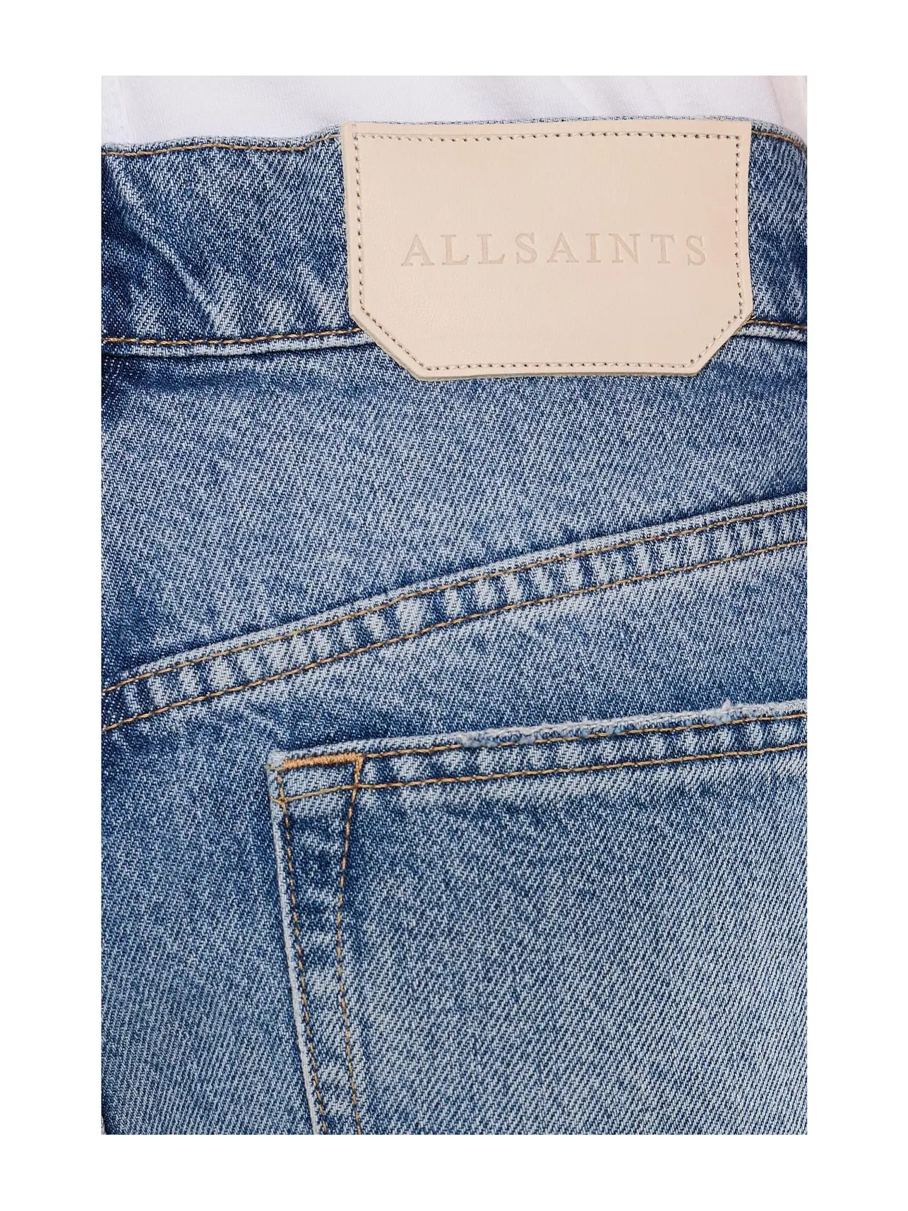 Джинсы Фокс Allsaints — изображение 5 из 5, винтажный индиго
