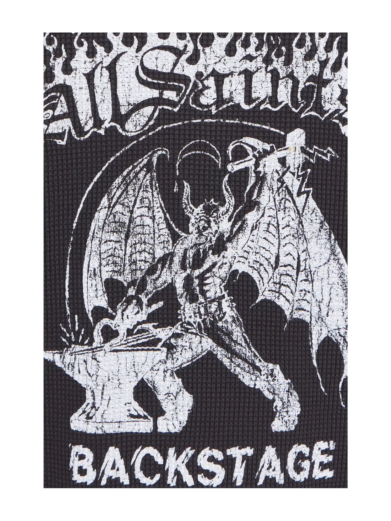 Лонгслив Incendo Long Sleeve Crew Allsaints — изображение 5 из 5, черный