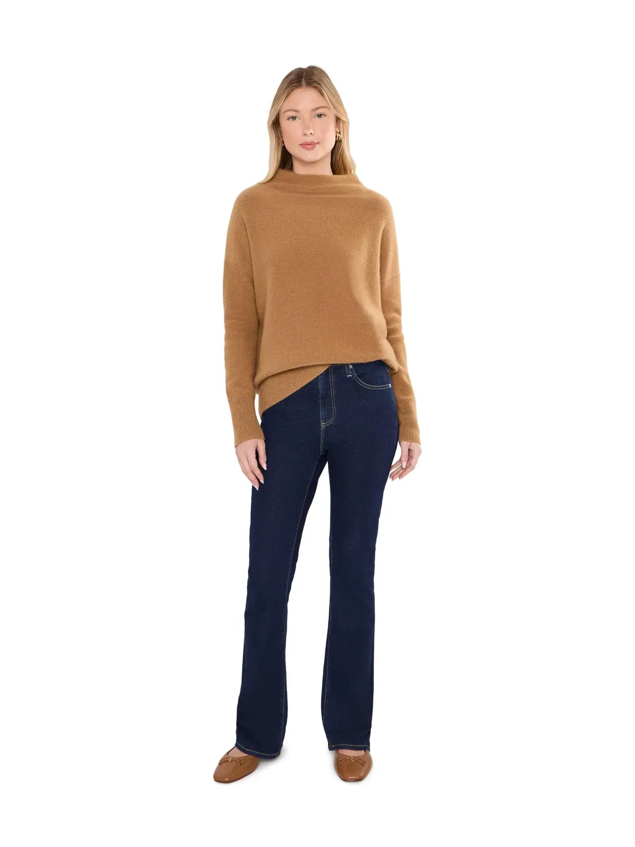 Джинсы Farrah Boot Mid-Rise Fit Ag Jeans — изображение 2 из 5, индиго