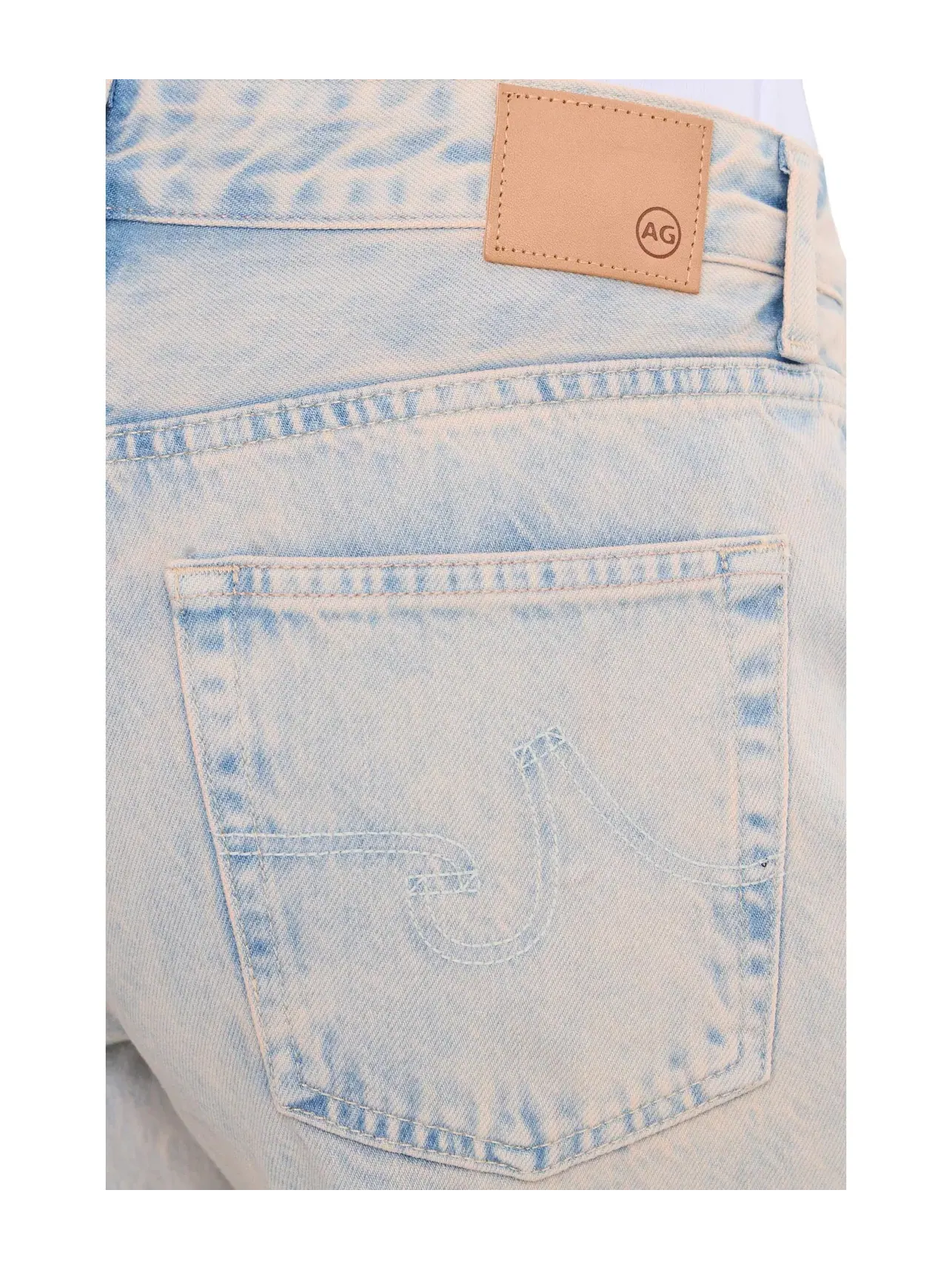 Брюки Adria с низкой посадкой, широкие и свободные, цвет «Мохаве». Ag Jeans — изображение 5 из 5