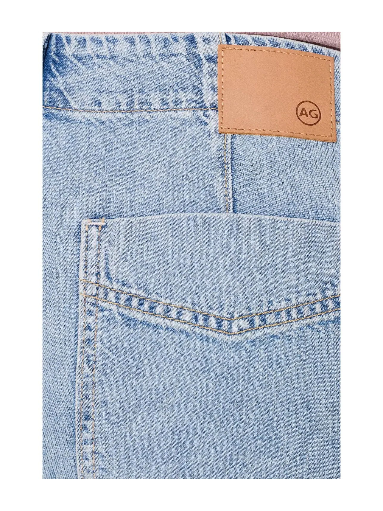 Брюки Analeigh Mid-Rise Utility Pants в цвете Wine Garden Ag Jeans — изображение 5 из 5, винный
