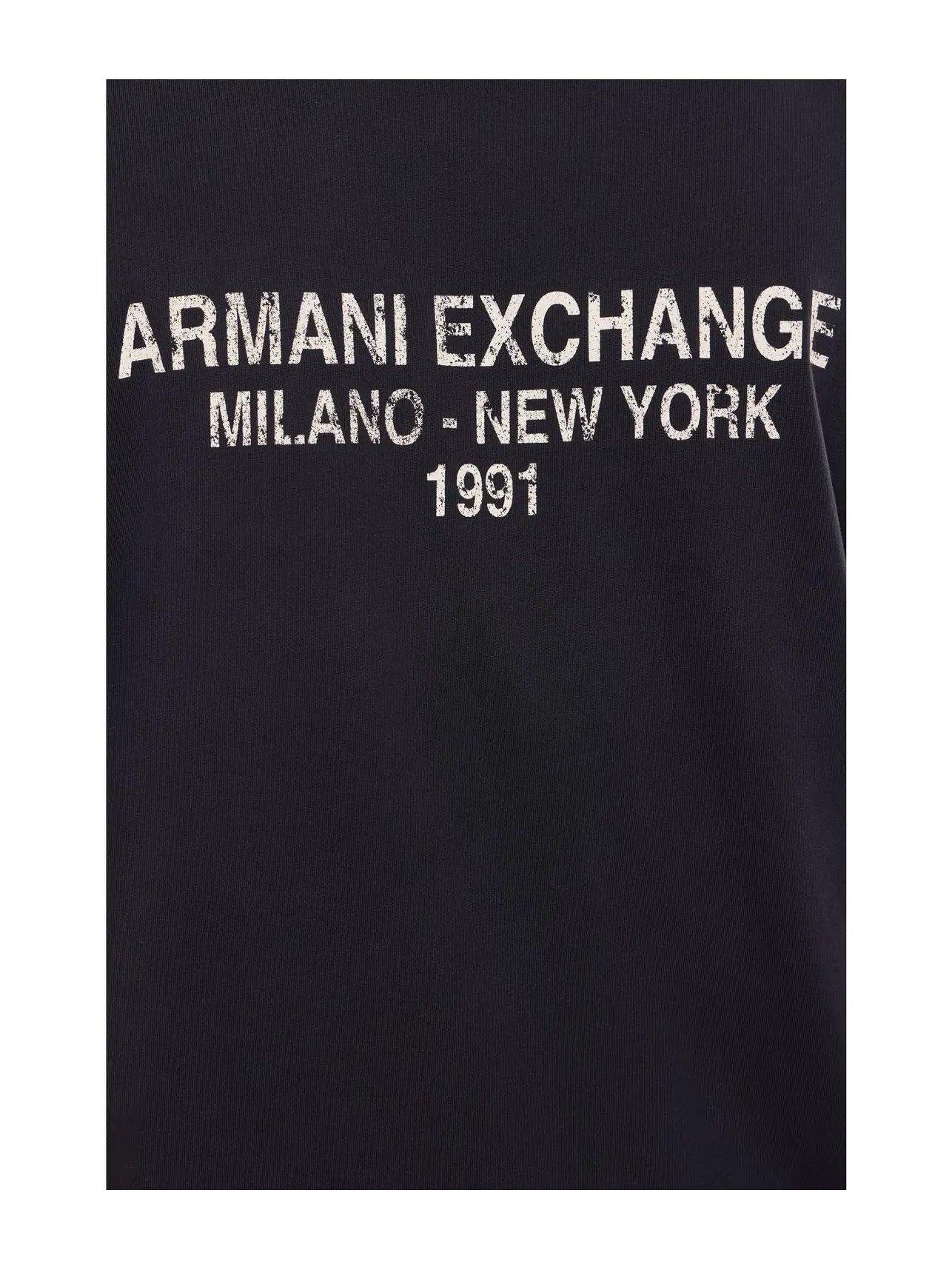 Футболка Milano NY Armani Exchange — изображение 5 из 5, глубокий темно-синий