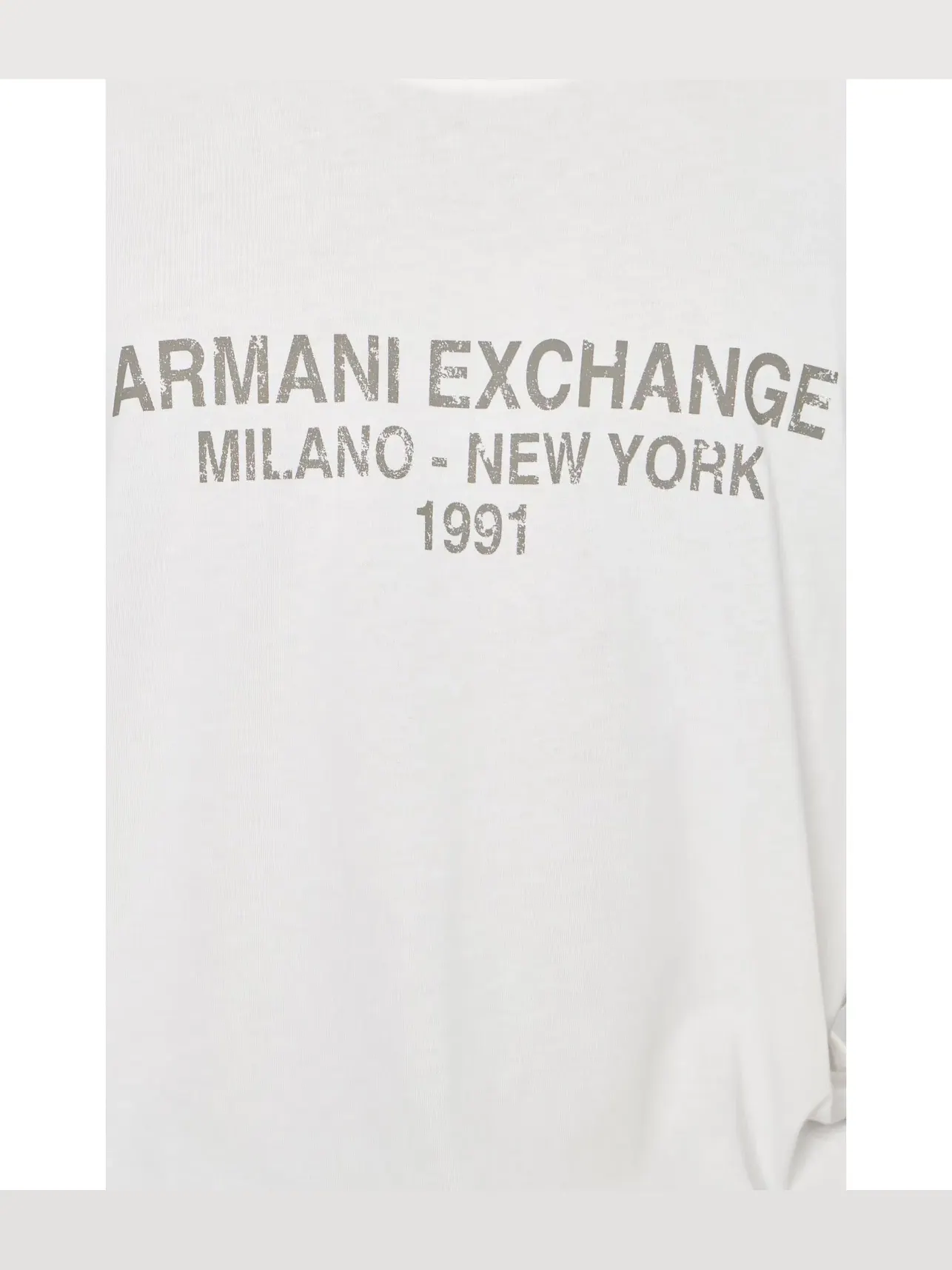 Футболка Milano NY Armani Exchange — изображение 5 из 5, белый