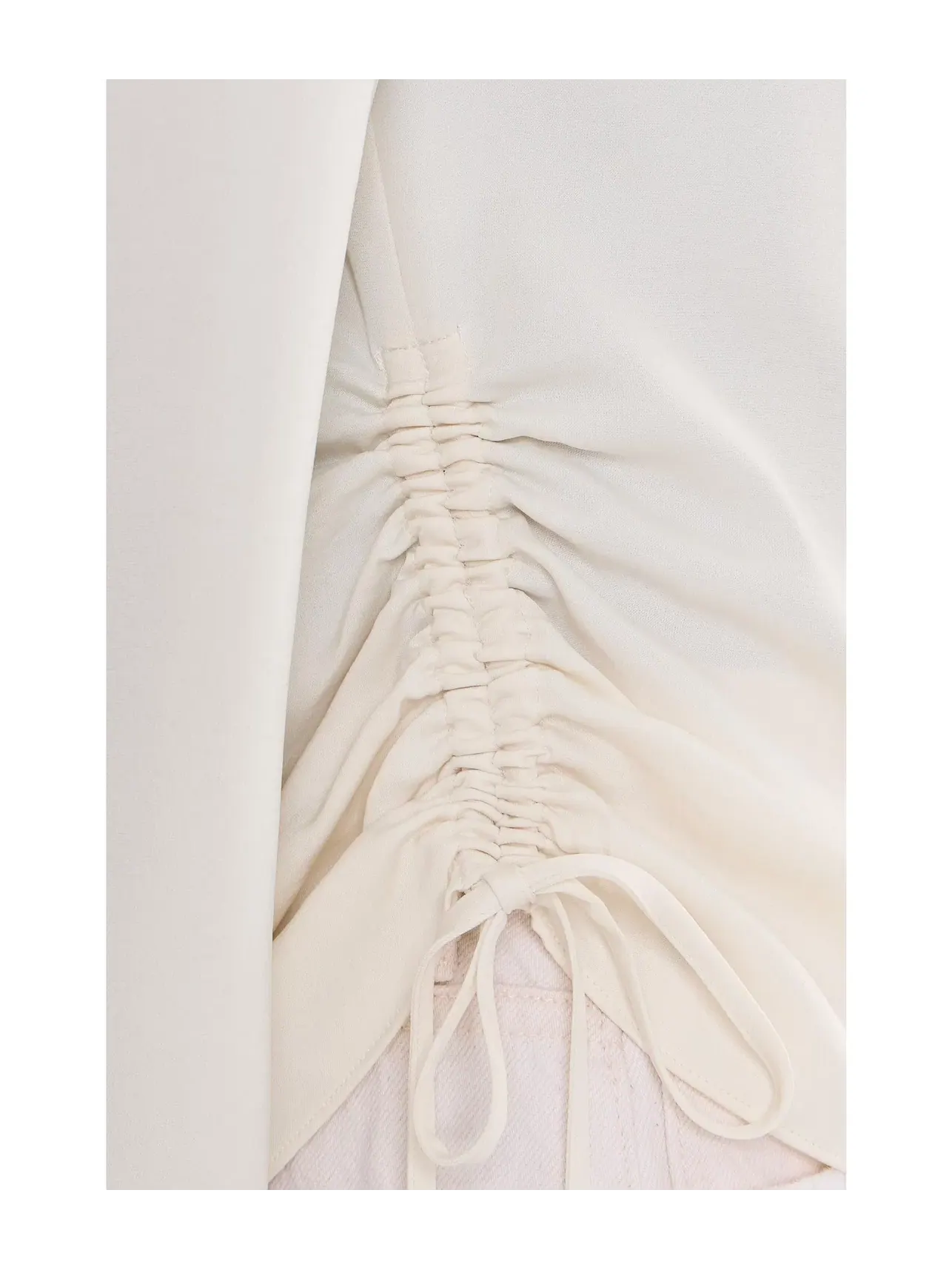 Лонгслив Leslie Long Sleeve Top Allsaints — изображение 5 из 5, белый