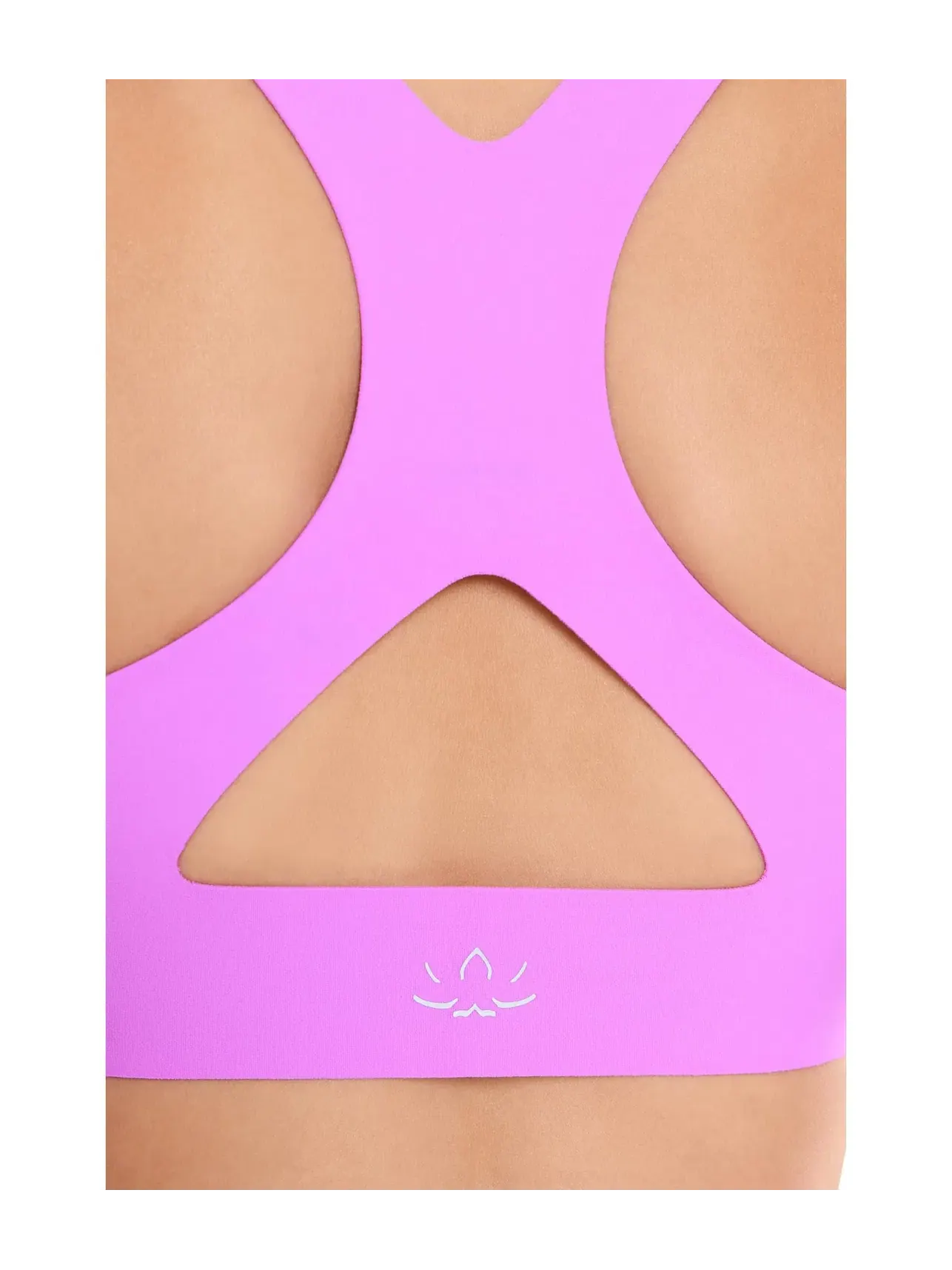Бюстгальтер со средней поддержкой и круглым вырезом Glowzone Medium Impact Scoop Neck Bra Beyond Yoga — изображение 5 из 5