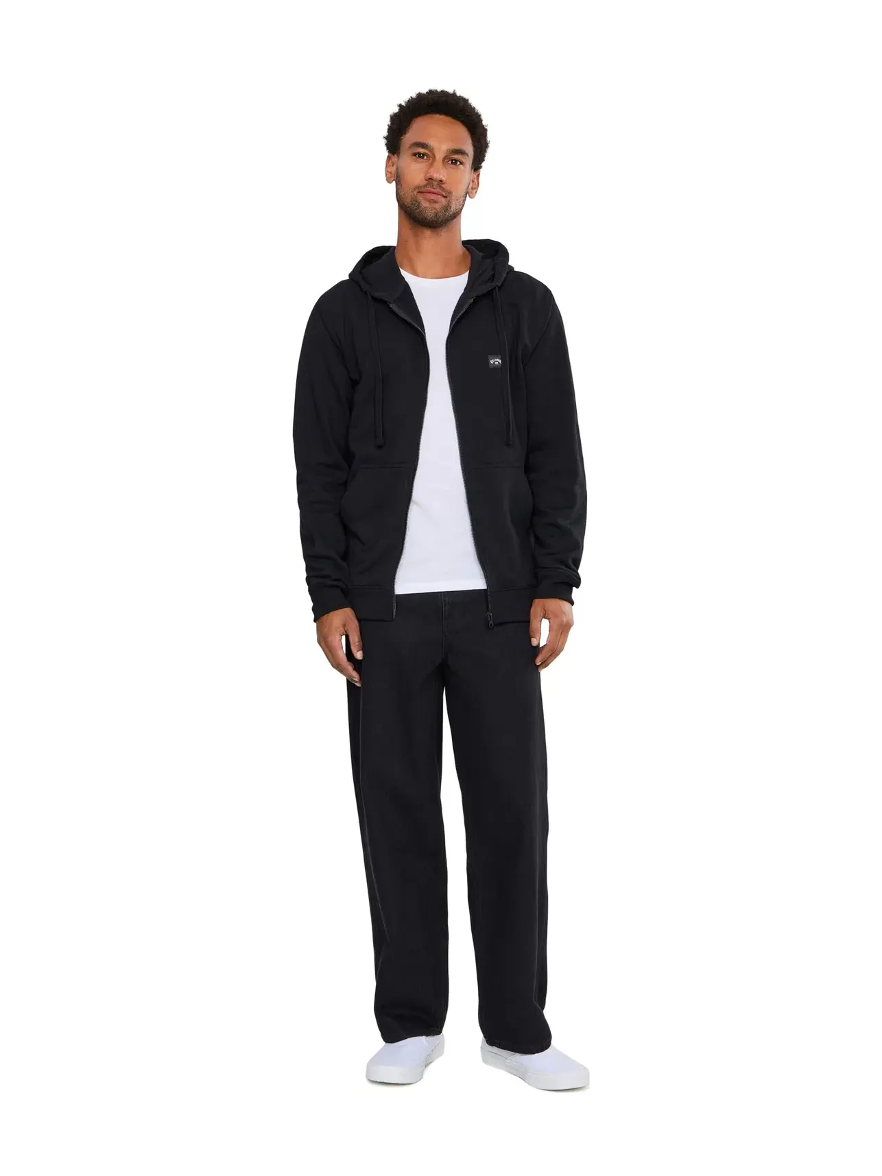 Толстовка на молнии All Day Zip Billabong — изображение 2 из 5, черный