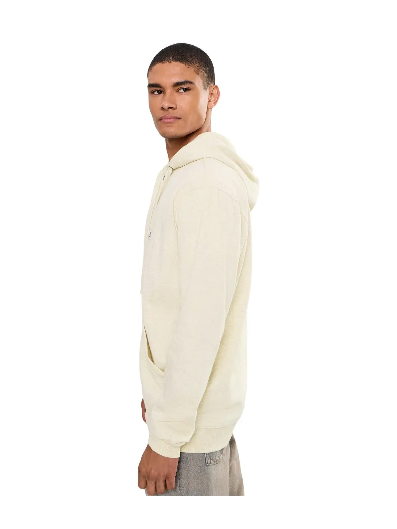 Толстовка на молнии All Day Zip Billabong — изображение 3 из 5, светлый серый