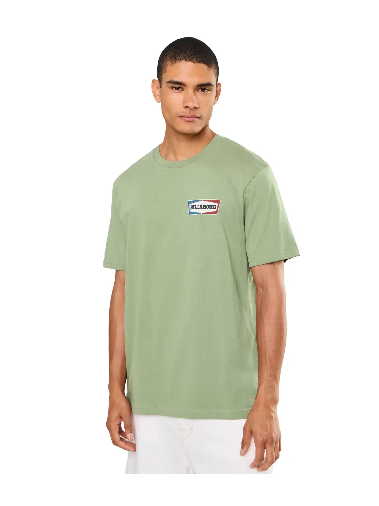 Футболка с коротким рукавом Walled Premium Billabong — изображение 1 из 5, зеленый
