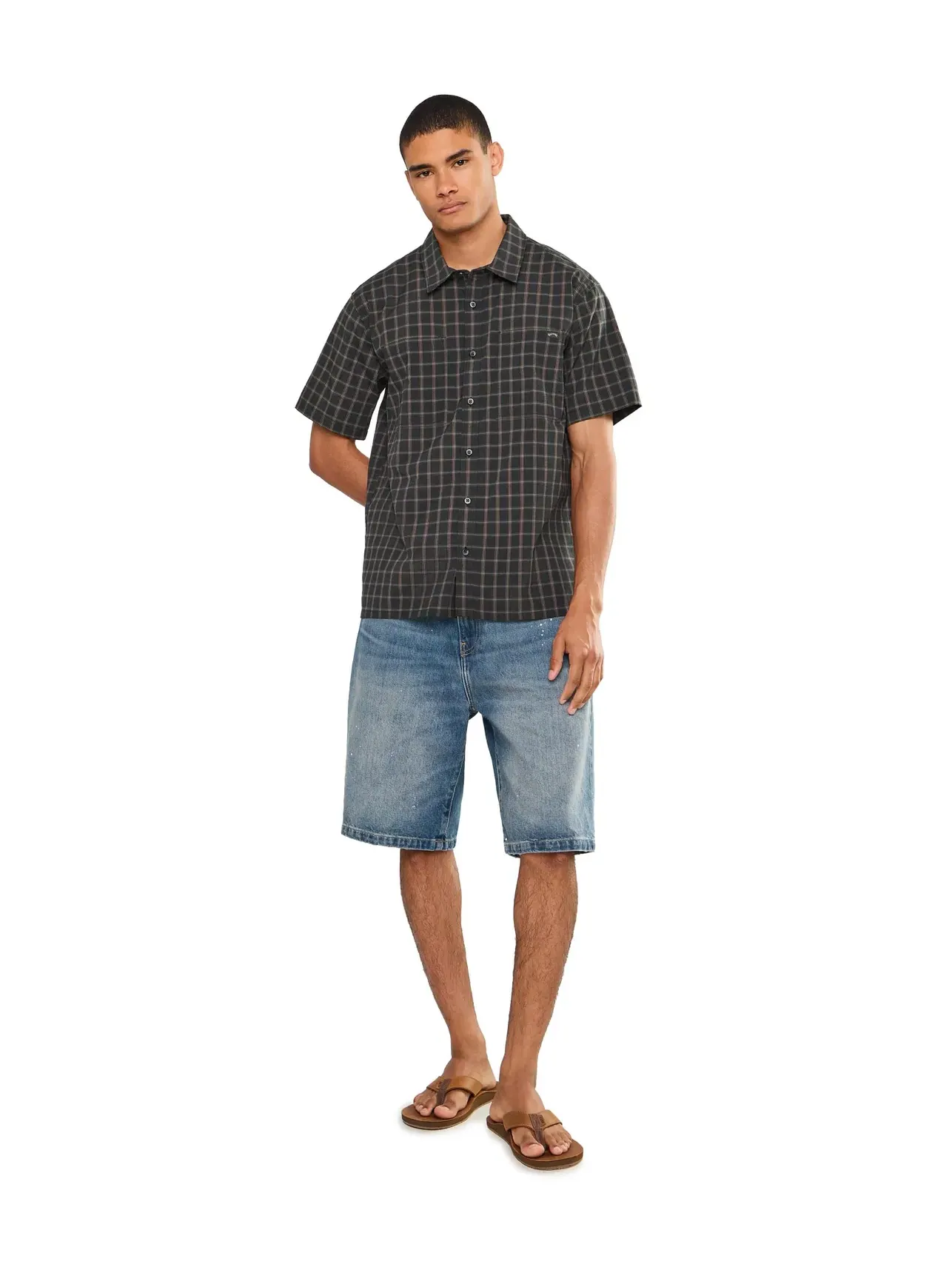 Футболка с коротким рукавом Vista Billabong — изображение 2 из 5, фантомный