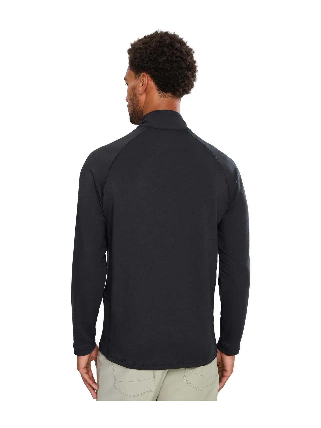 Толстовка на полмолнии The Playthrough Performance Golf Half Zip Bonobos — изображение 4 из 5, черный