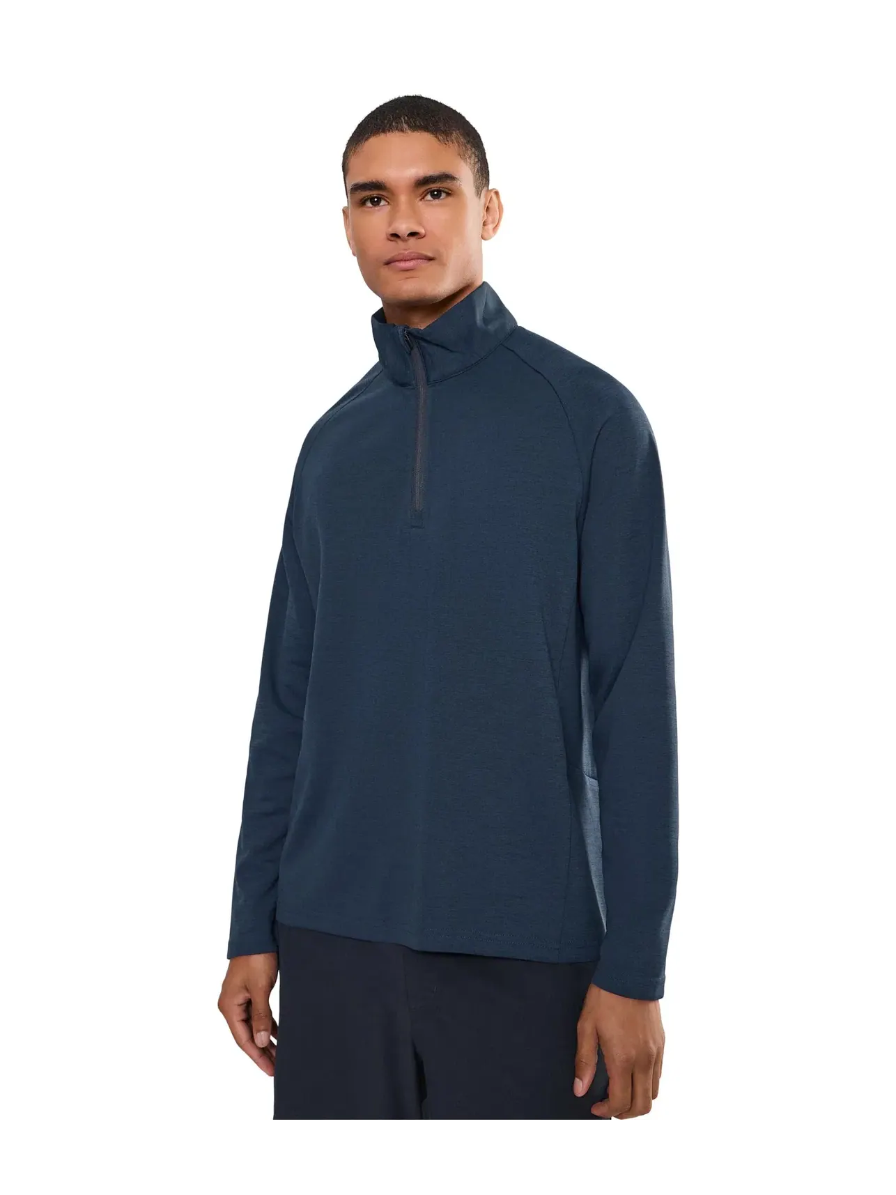 Толстовка на полмолнии Fairgame Quarter Zip Bonobos — изображение 1 из 5, темно-синий
