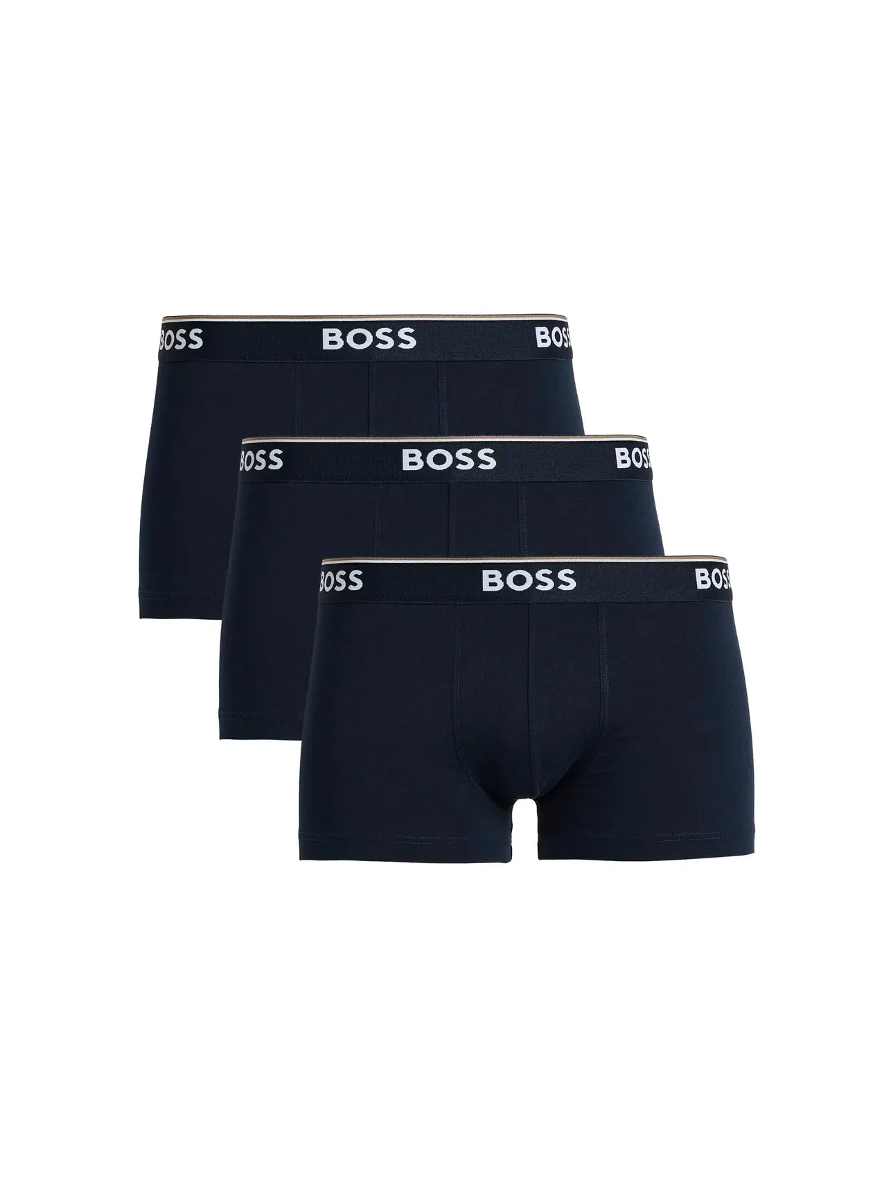 Плавки-транки, 3 пары 3-Pack Power Trunks Boss — изображение 1 из 3, темно-синий