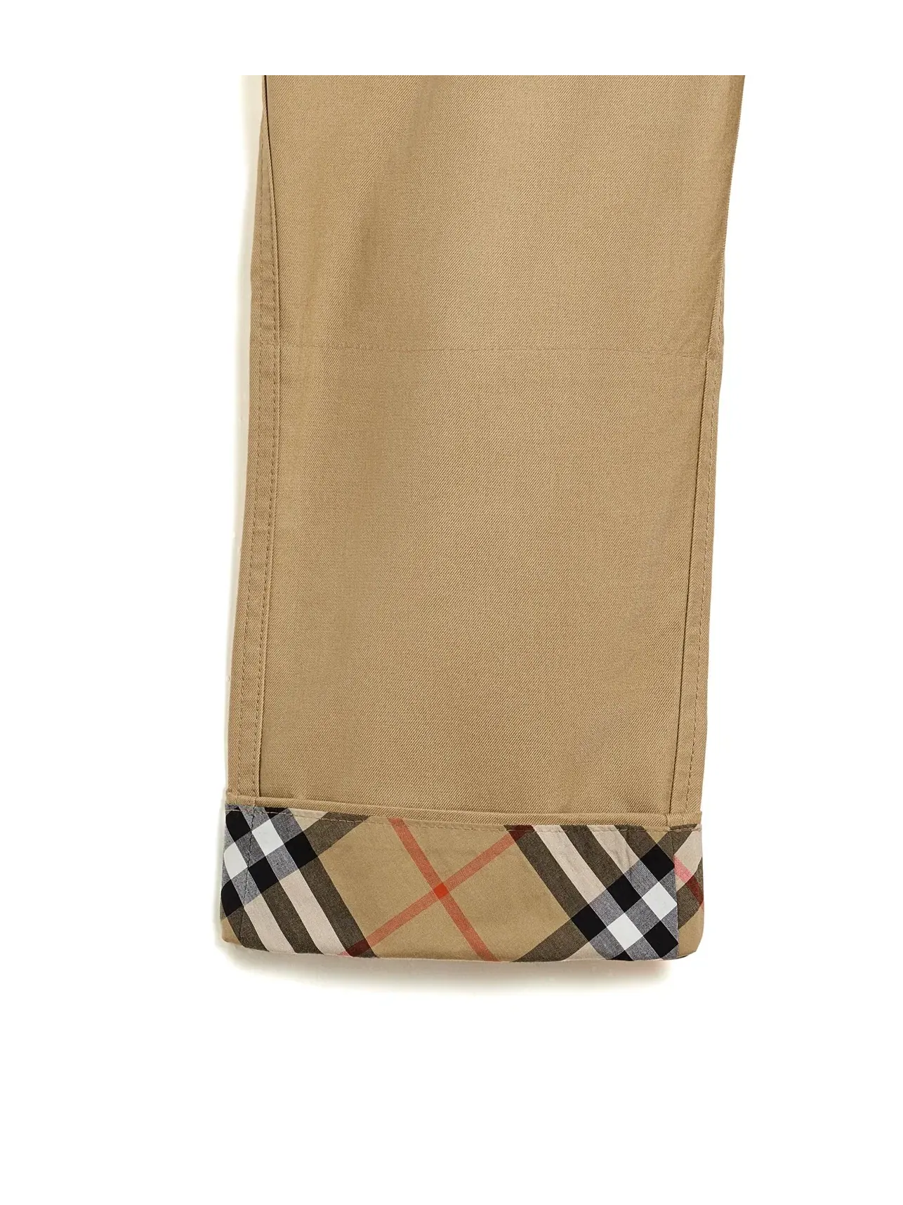 Детская клетчатая одежда Sheldon Check Bottoms (для малышей/детей постарше) Burberry Kids — изображение 3 из 3, бежевый