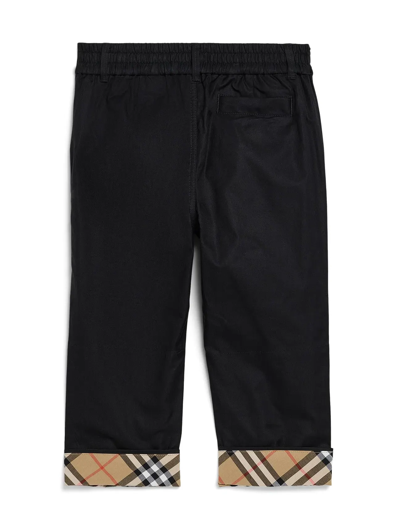 Детская клетчатая одежда Sheldon Check Bottoms (для малышей/детей постарше) Burberry Kids — изображение 2 из 3, черный