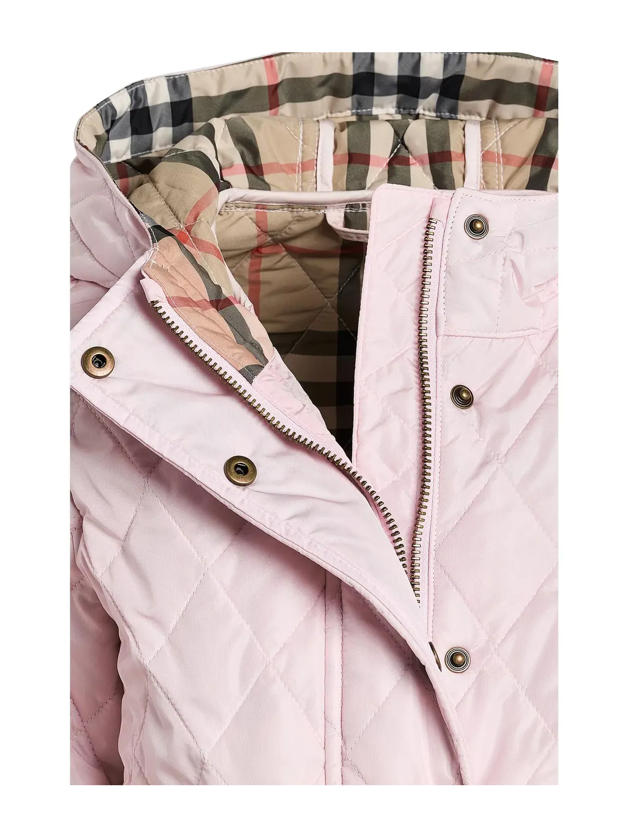 Куртка Пембрук (для малышей/детей постарше) Burberry Kids — изображение 3 из 3, розовый