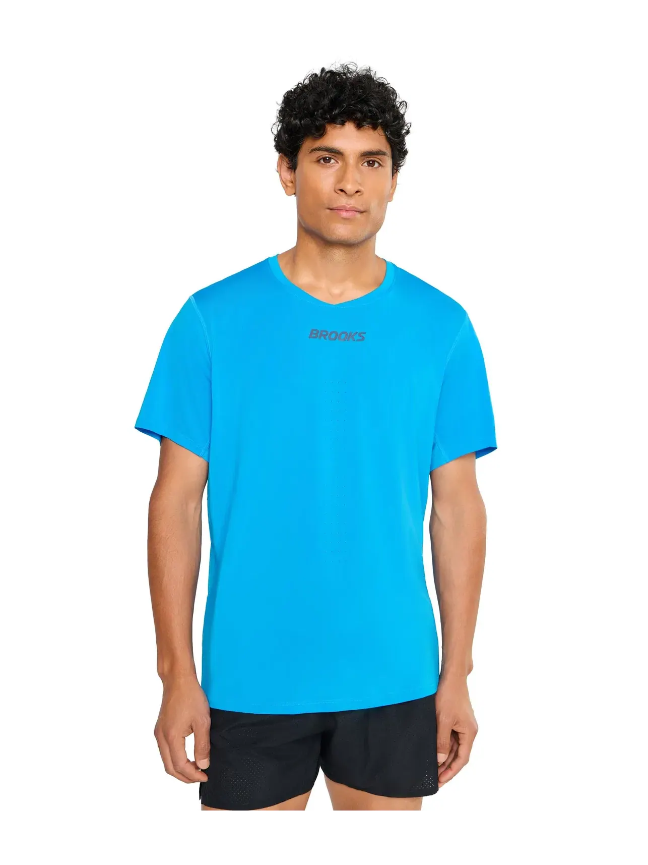 Футболка с коротким рукавом Dash Cooling Brooks — изображение 1 из 5, синий