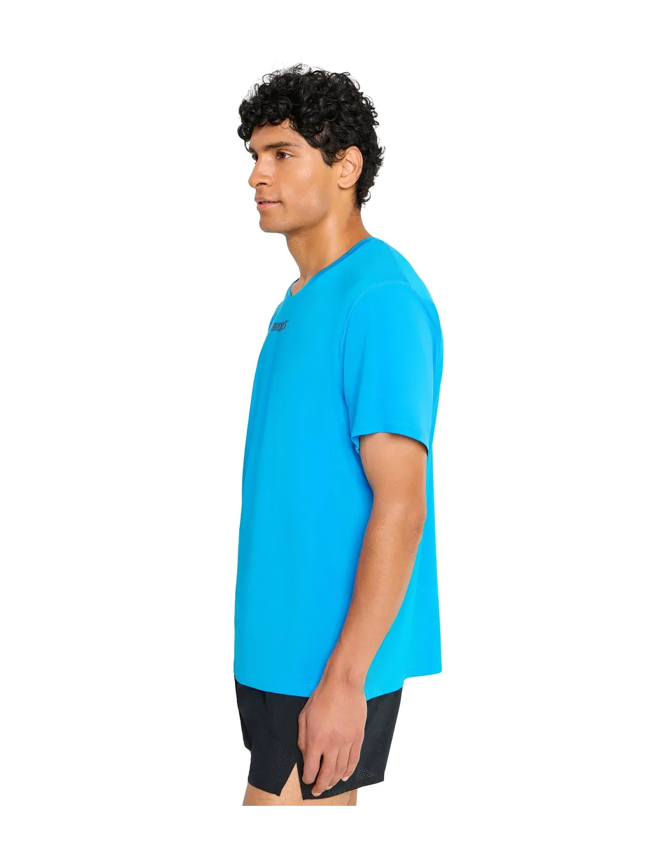 Футболка с коротким рукавом Dash Cooling Brooks — изображение 3 из 5, синий