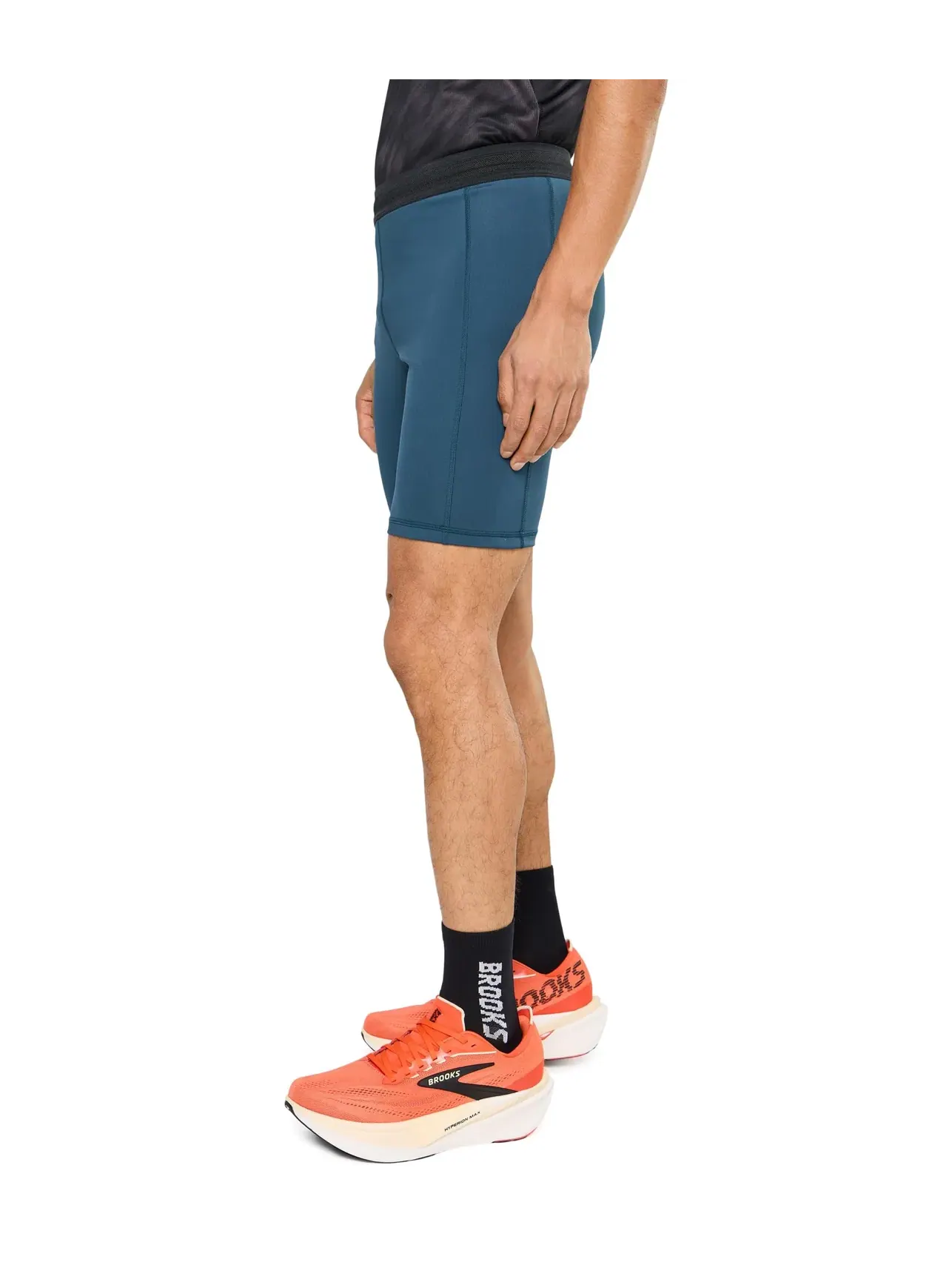 Тайтсы 1/2 Dash 1/2 Tights Brooks — изображение 3 из 5, индиго/черный