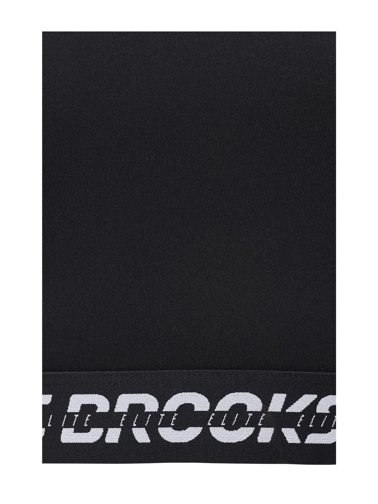 Топ-кроп PR Elite Crop Tank Brooks — изображение 5 из 5, черный/белый