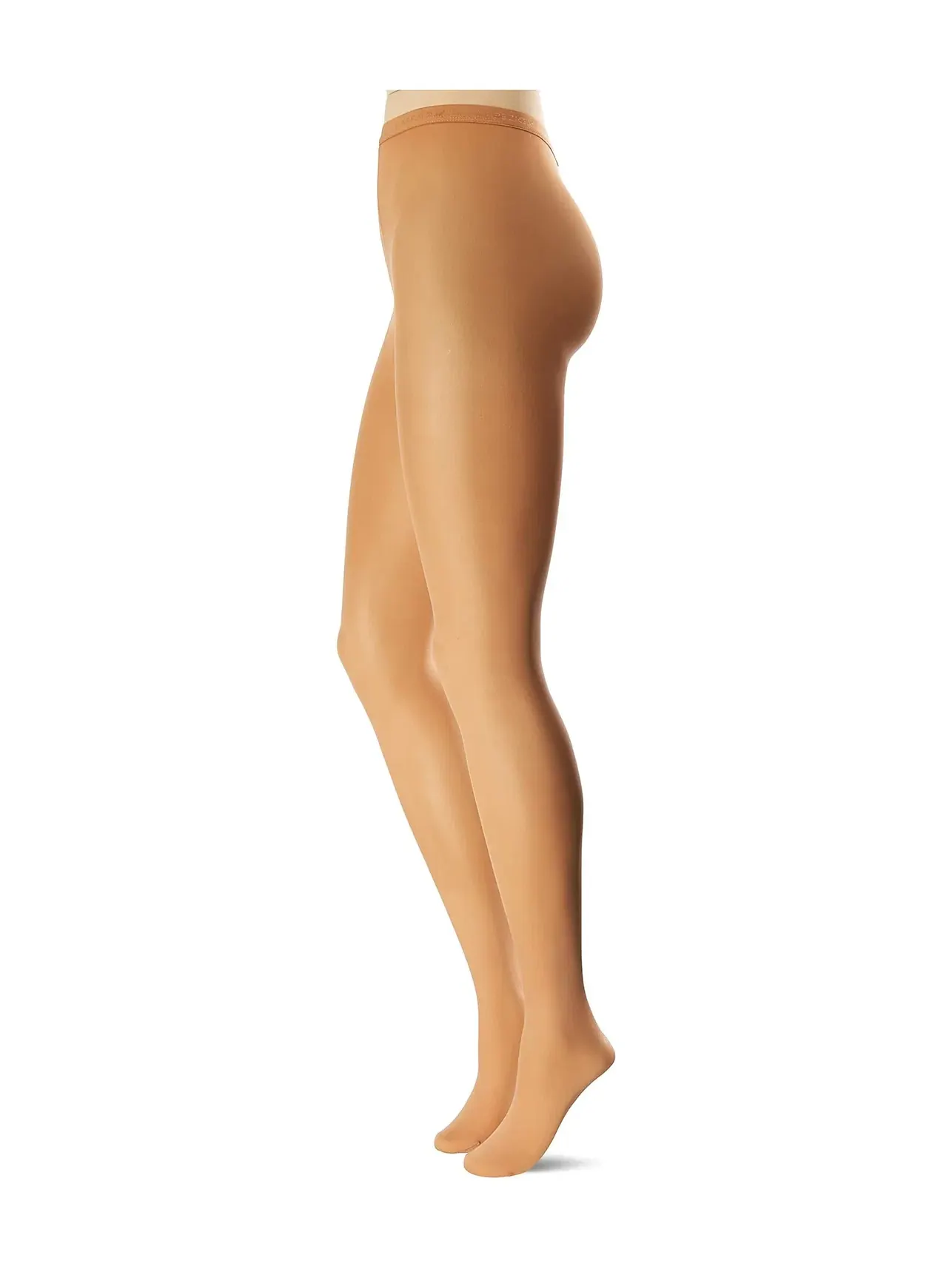 Колготки со стопой Hold & Stretch Footed Tight Capezio — изображение 2 из 3, бежевый