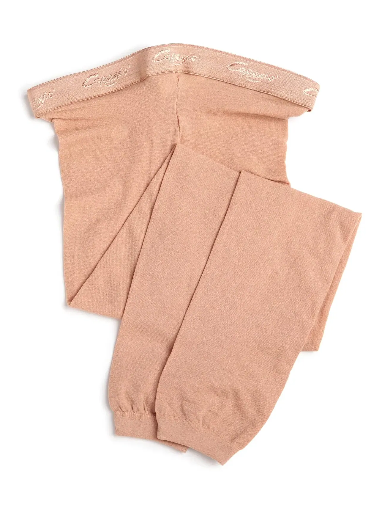 Детские колготки-следки без стопы Hold & Stretch Footless Tight Socks Capezio — изображение 1 из 1, бежевый