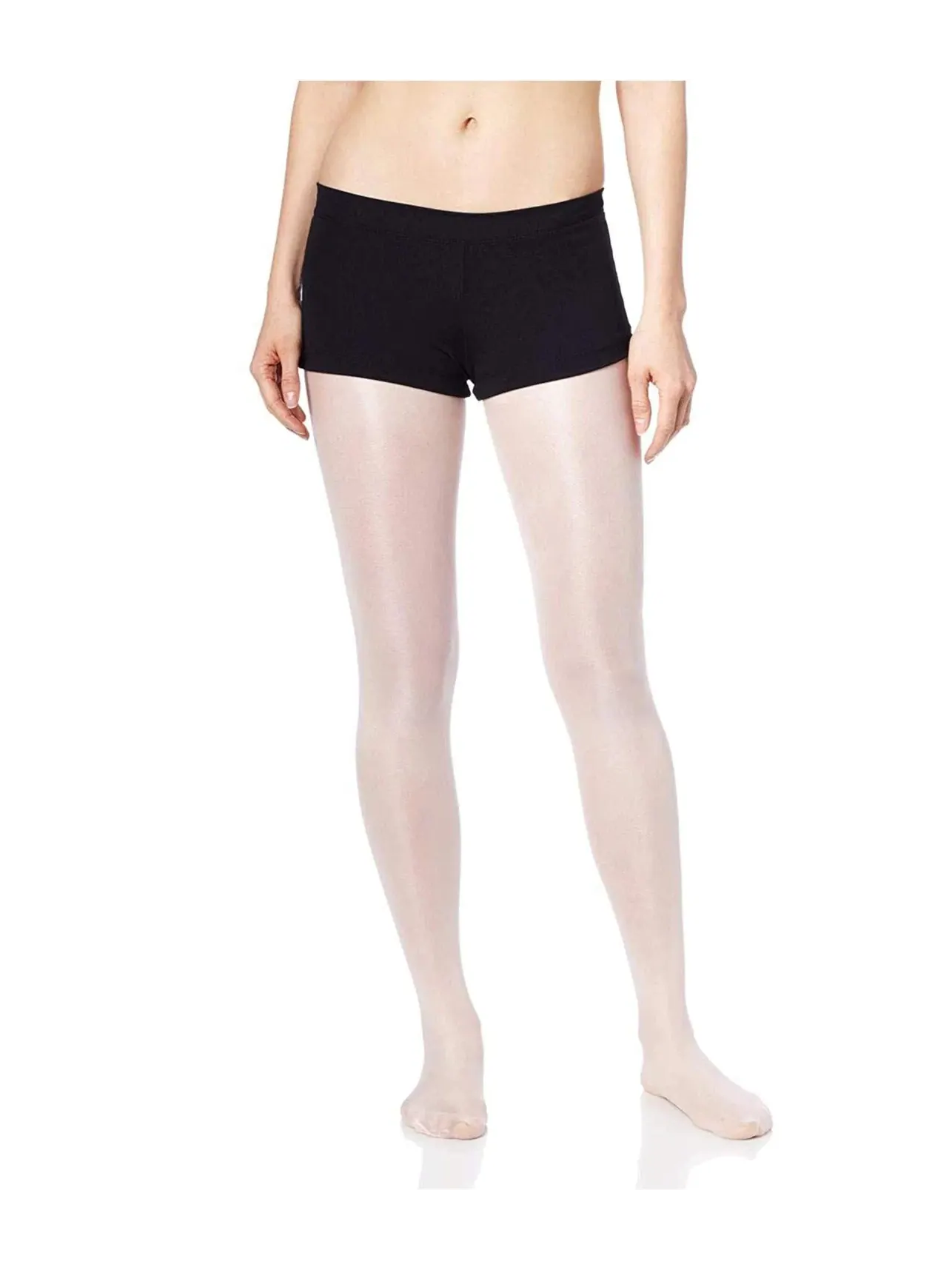 Шорты-боксеры с низкой посадкой Capezio — изображение 1 из 2, черный