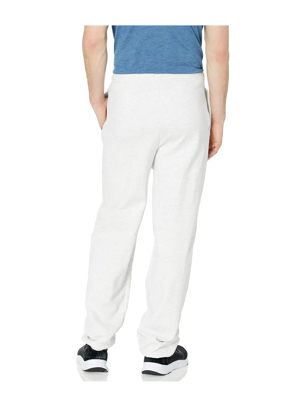 Спортивные штаны из хлопка и флиса Cotton Max Champion — изображение 2 из 2, серебристый/серый