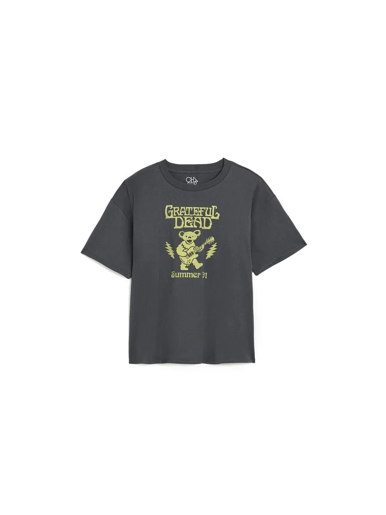 Футболка Coast из хлопкового трикотажа (для маленьких и больших детей) Chaser Kids — изображение 1 из 3, серебряный