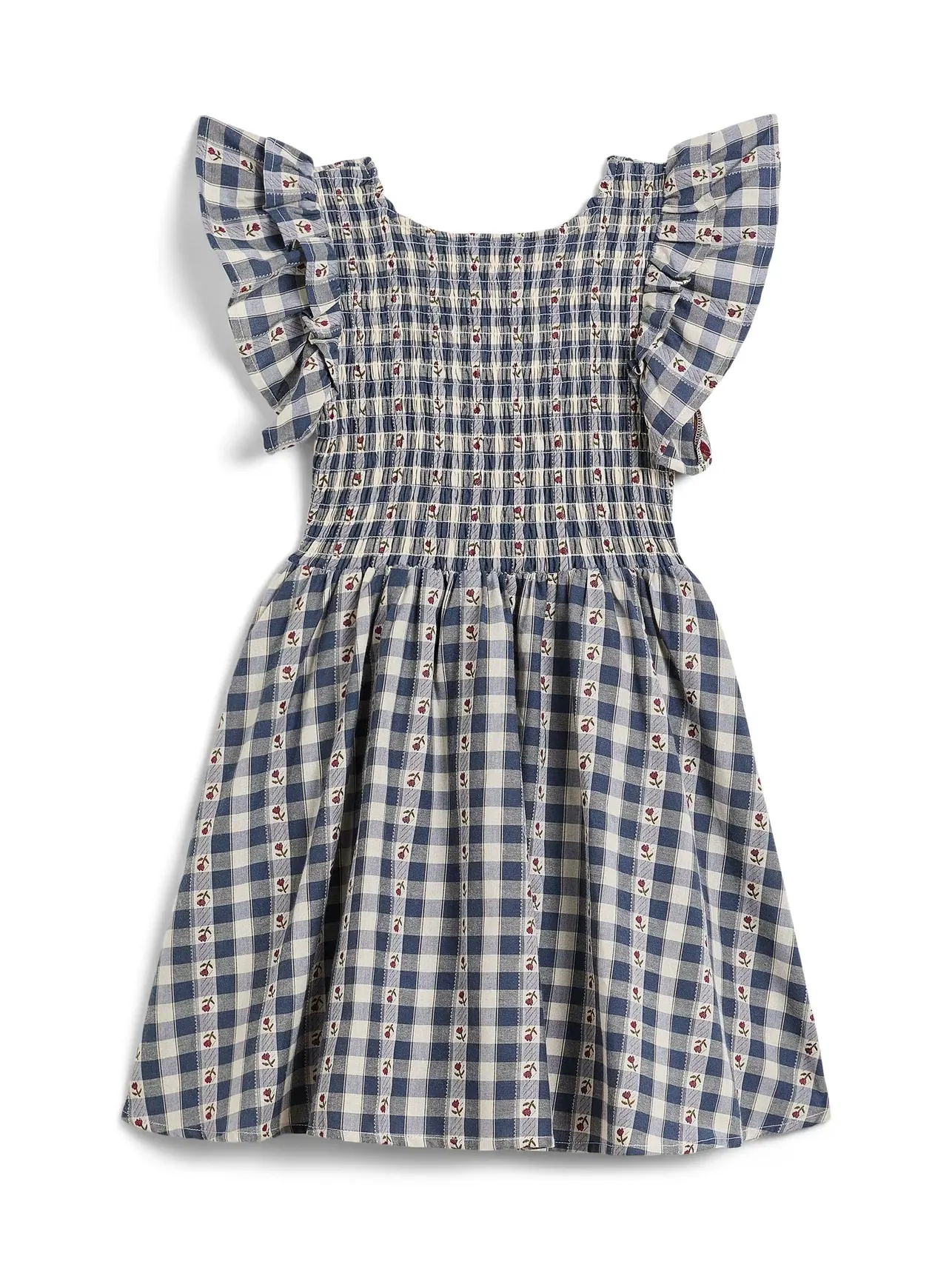 Мини-платье Saltwater Luxe Aylah (для маленьких и больших детей) Chaser Kids — изображение 2 из 3, синий