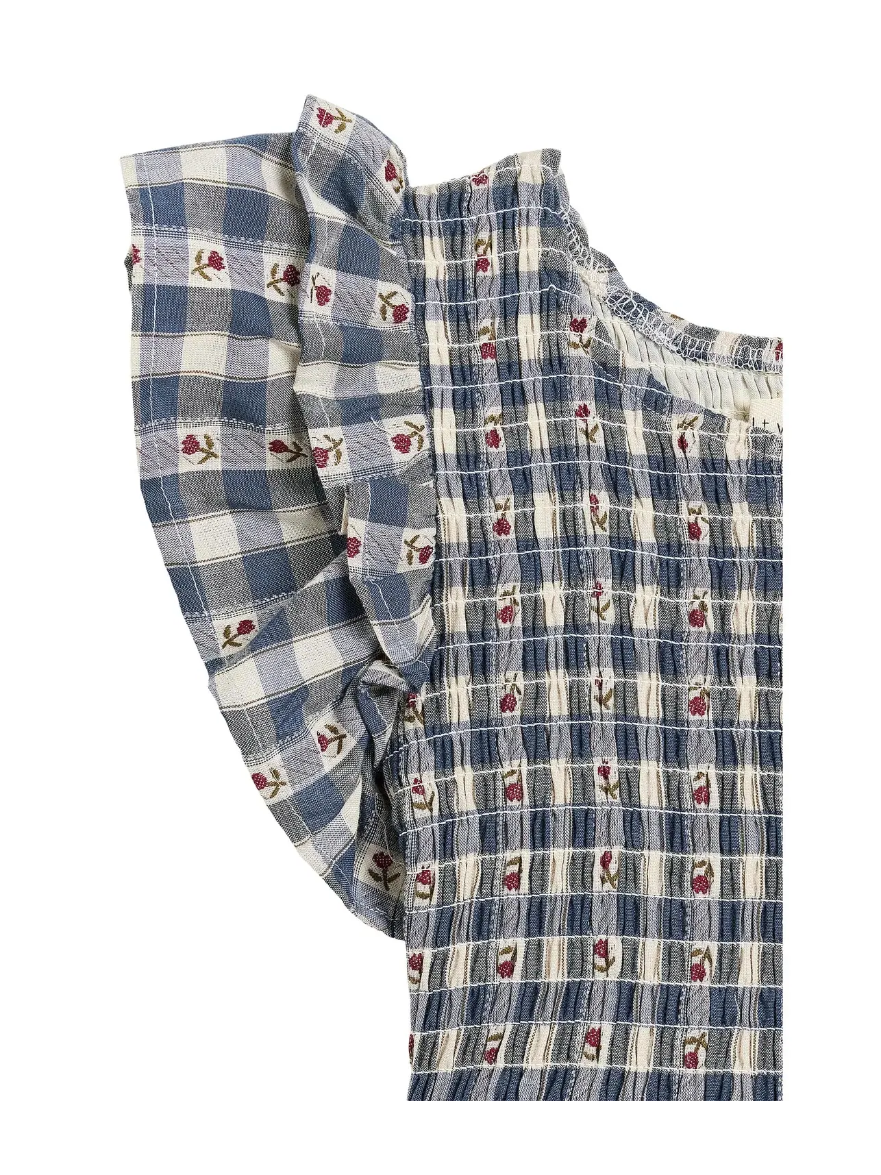Мини-платье Saltwater Luxe Aylah (для маленьких и больших детей) Chaser Kids — изображение 3 из 3, синий