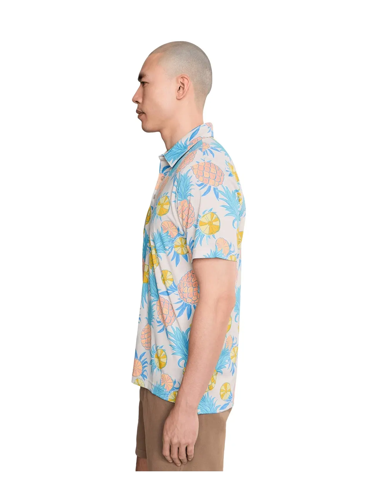 Поло Chubbies The Citrus Punch (range Polo) — изображение 3 из 5, светлый хаки