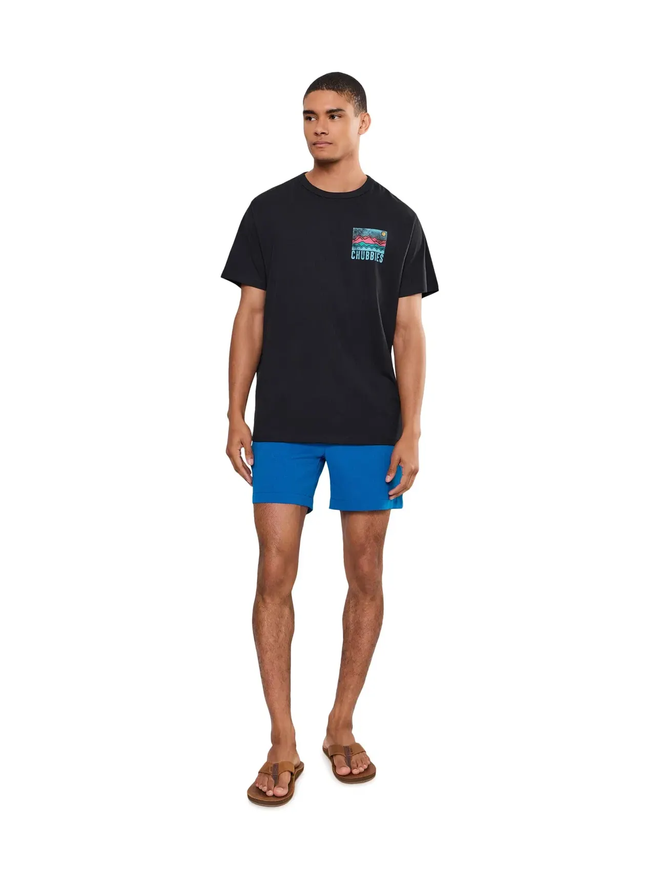 Шорты Chubbies The Blue Ribbons 6" - Breezetech Everyday Performance Shorts — изображение 2 из 5, синий