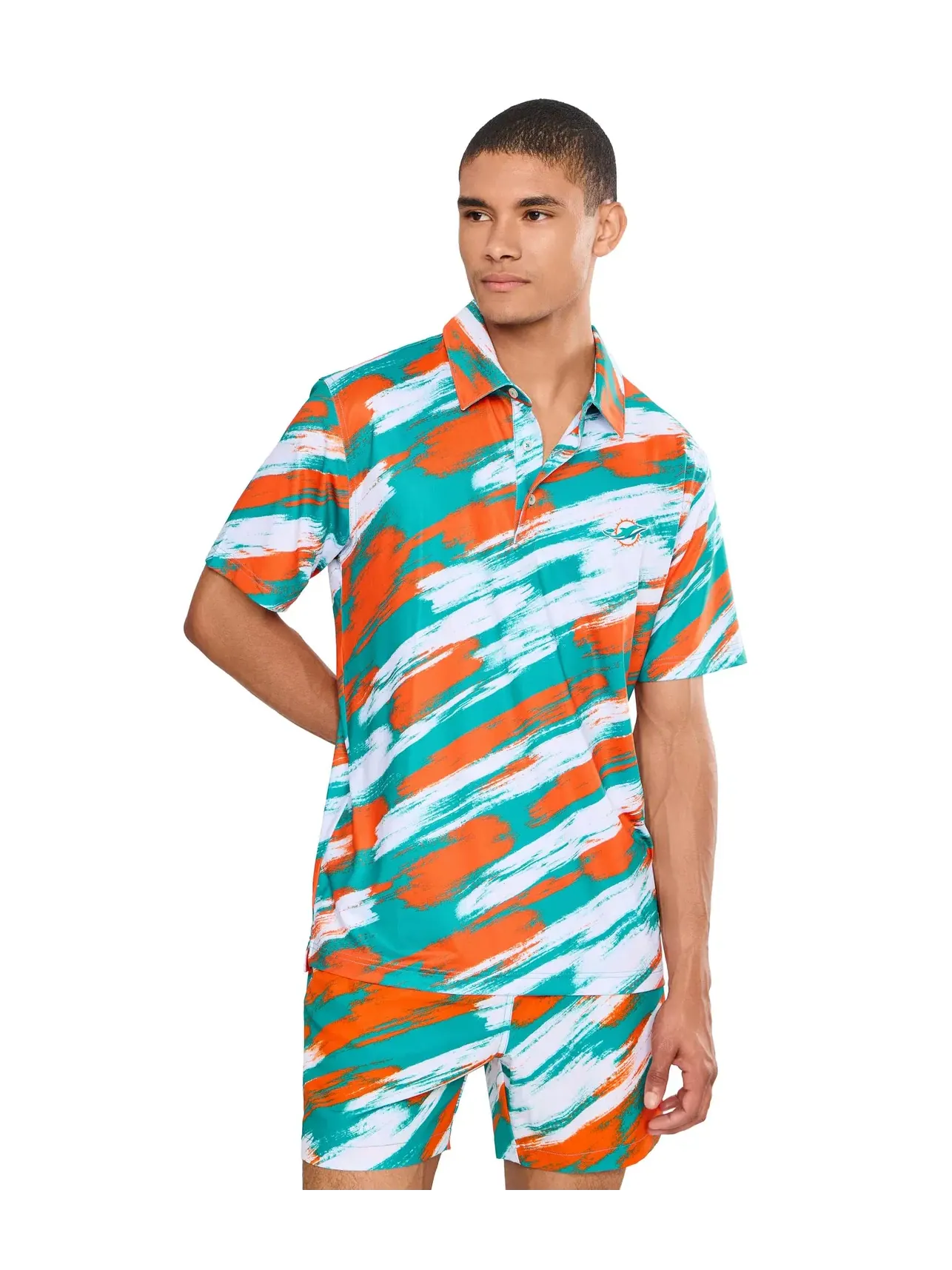 Поло The Color Blitz Dolphins (Polo) Chubbies — изображение 1 из 5, бирюзовый