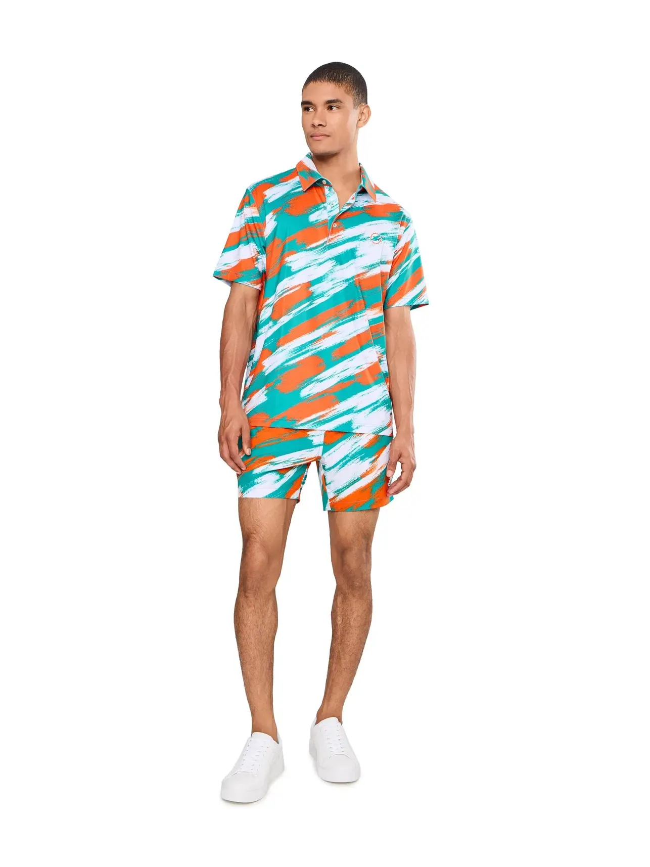 Поло The Color Blitz Dolphins (Polo) Chubbies — изображение 2 из 5, бирюзовый