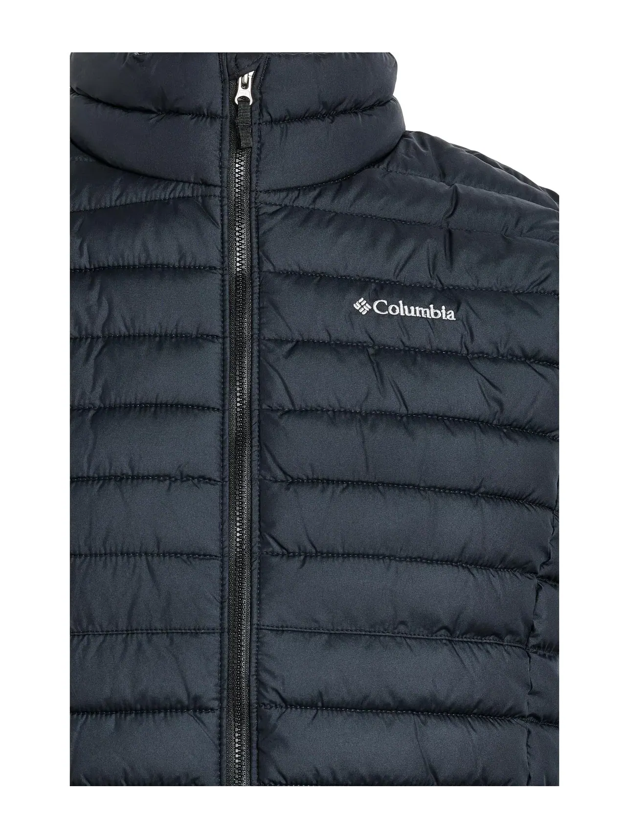 Пуховый жилет Powder Lite Vest (для маленьких и больших детей) Columbia Kids — изображение 3 из 3, черный