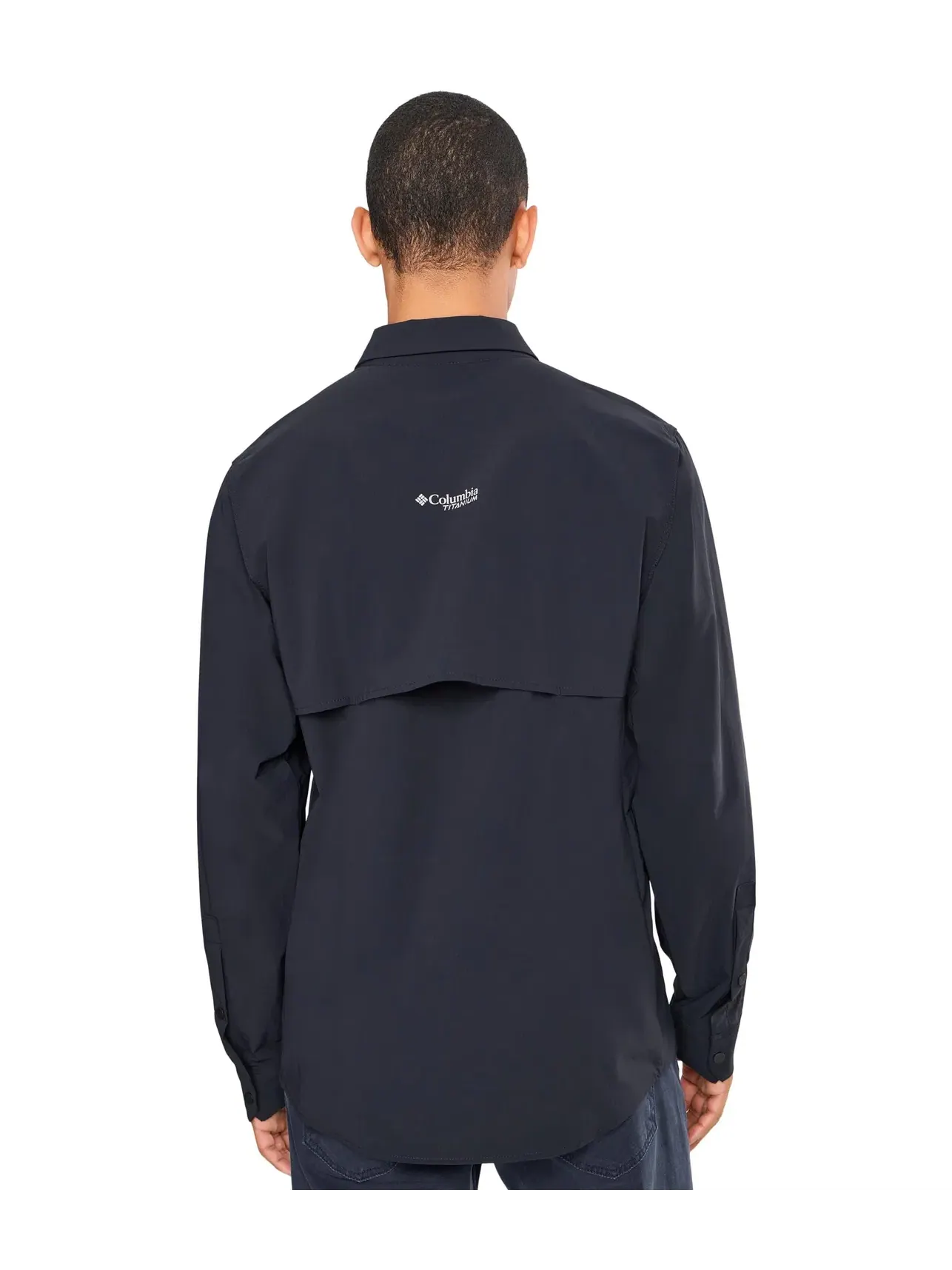 Лонгслив Silver Ridge Elite Long Sleeve Woven Columbia — изображение 4 из 5, черный