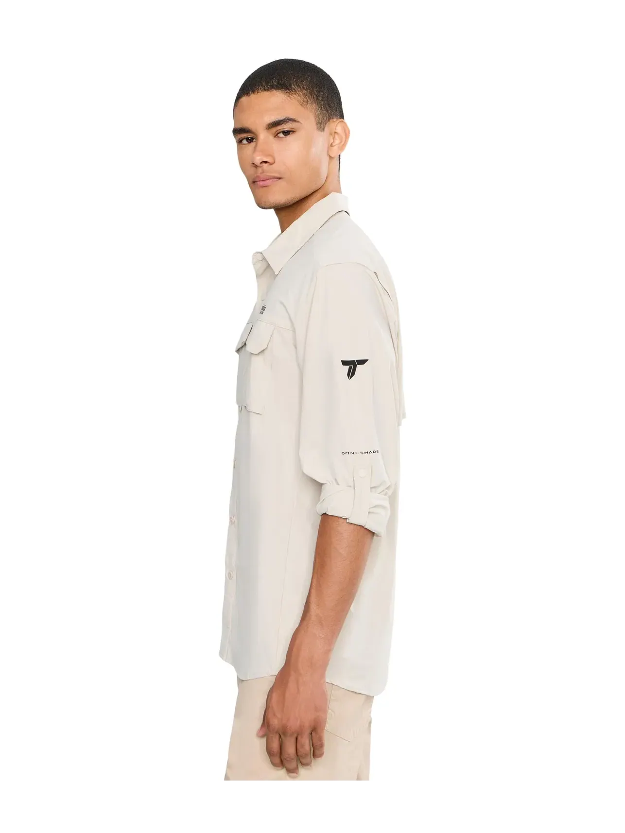 Лонгслив Silver Ridge Elite Long Sleeve Woven Columbia — изображение 3 из 5, серый