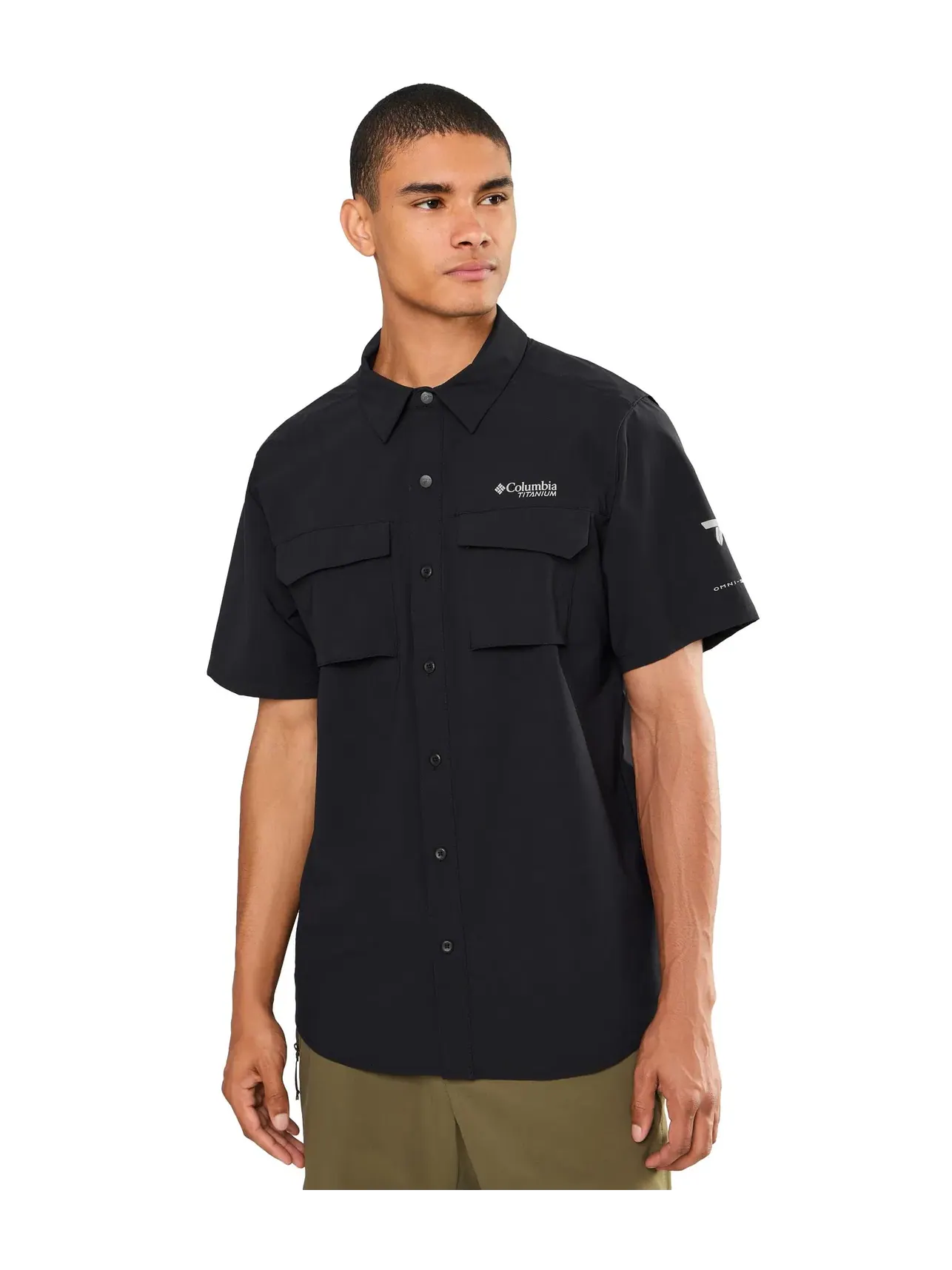Рубашка Silver Ridge Elite Short Sleeve Woven Columbia — изображение 1 из 5, черный
