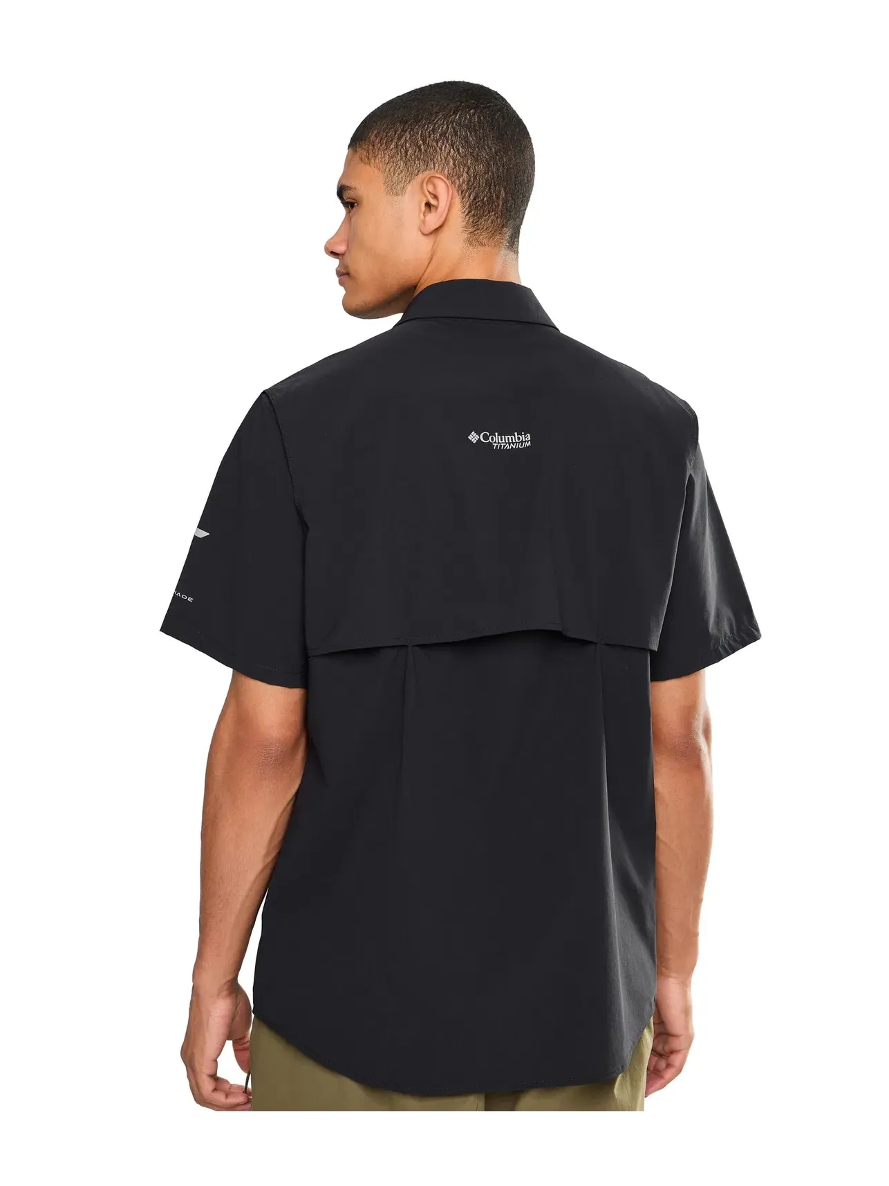 Рубашка Silver Ridge Elite Short Sleeve Woven Columbia — изображение 4 из 5, черный