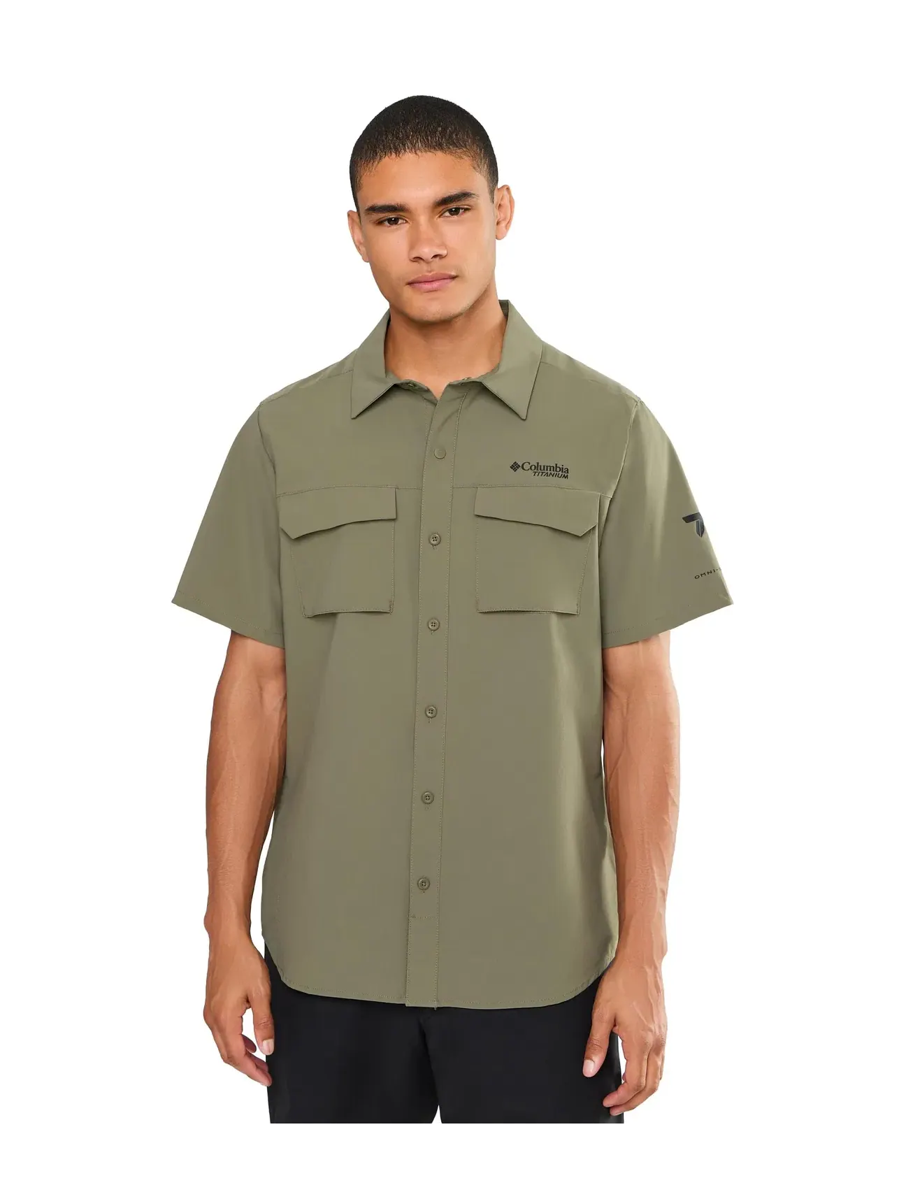 Рубашка Silver Ridge Elite Short Sleeve Woven Columbia — изображение 1 из 5, зеленый